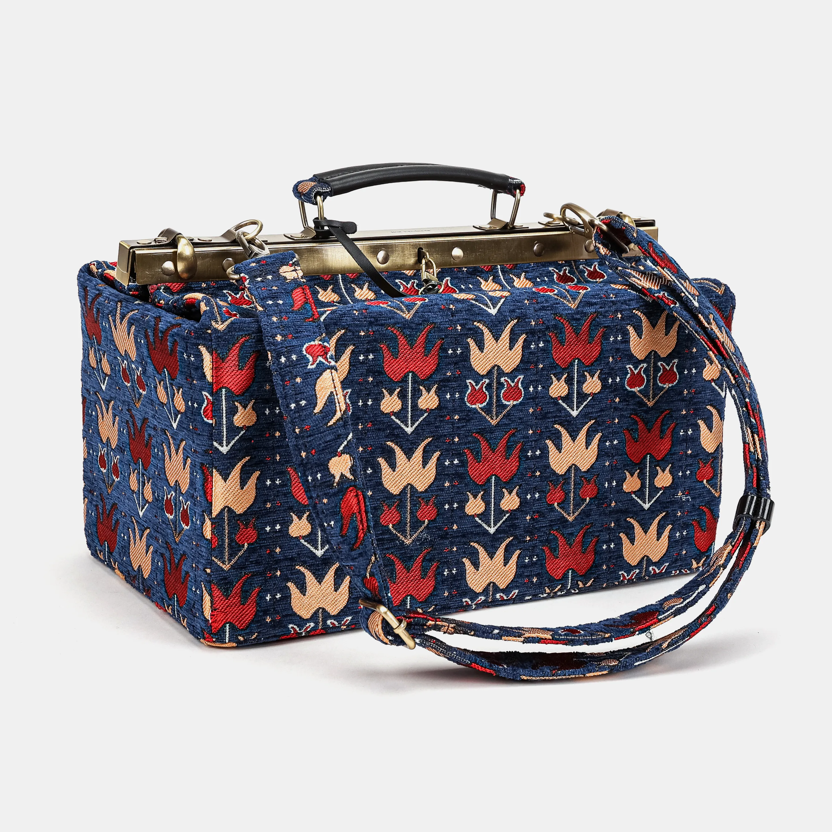 Poppy Bloom Genevieve Carpet Gladstone Bag - Image 9