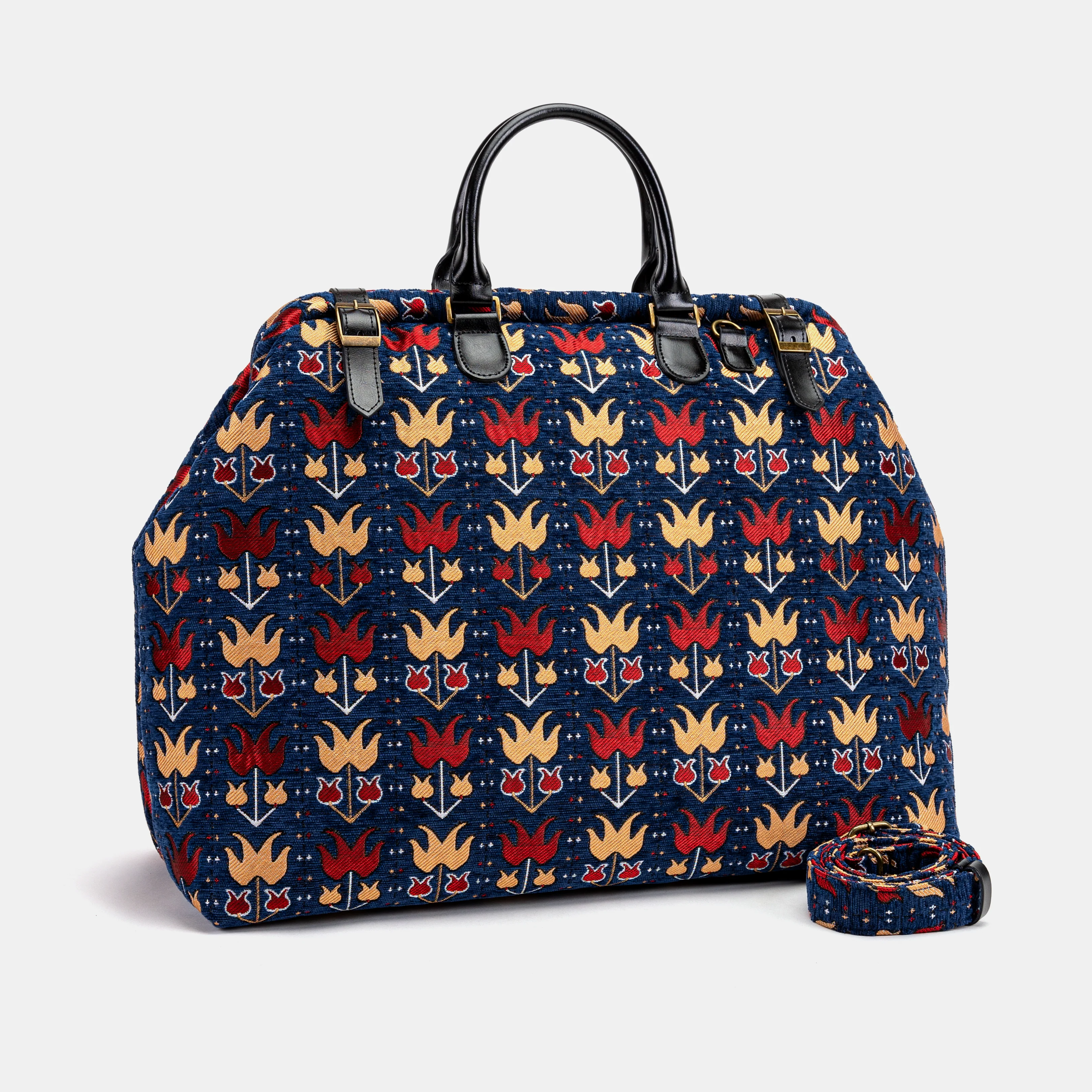 Poppy Bloom Men's Carpetbag