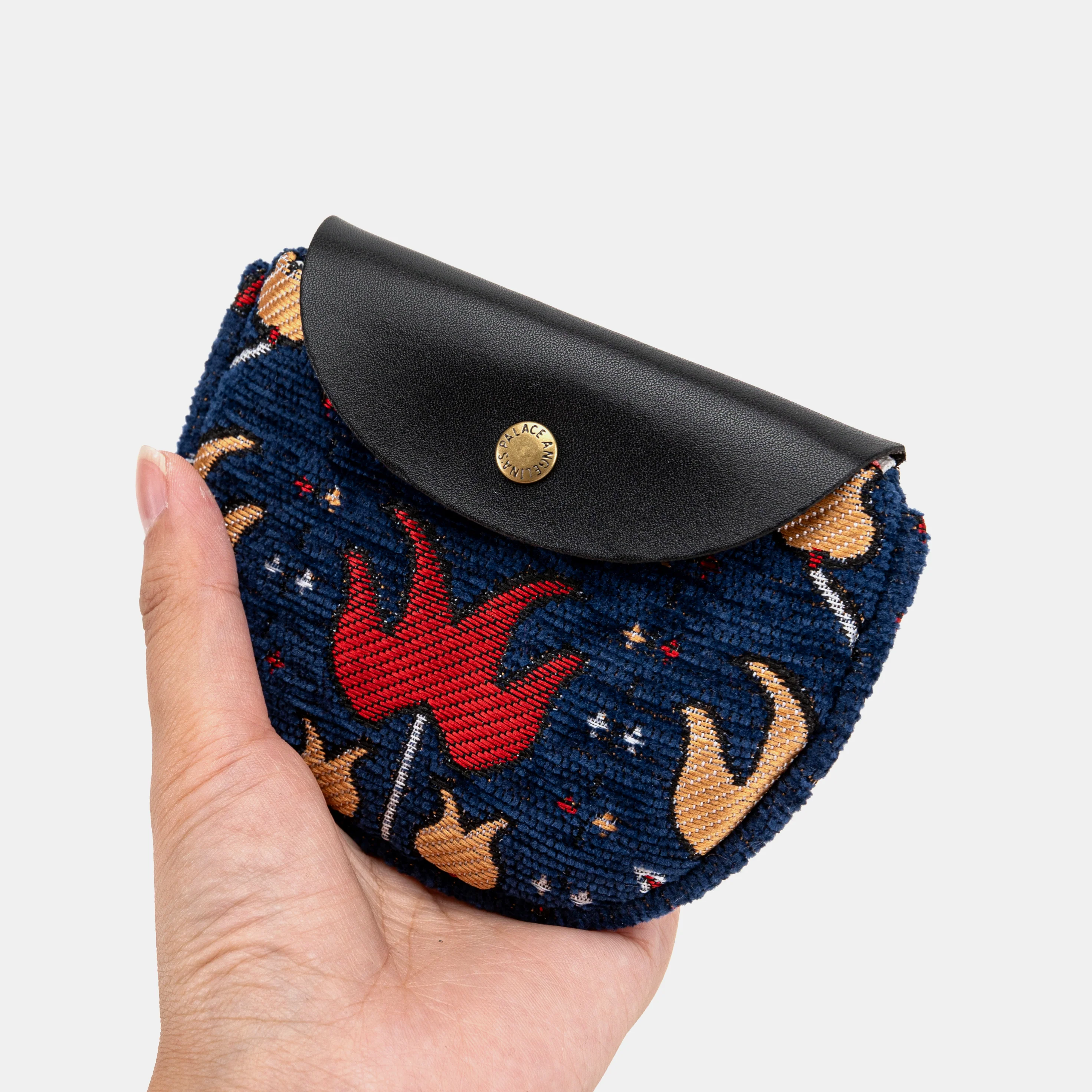 Poppy Bloom Rosary Bag - Image 5