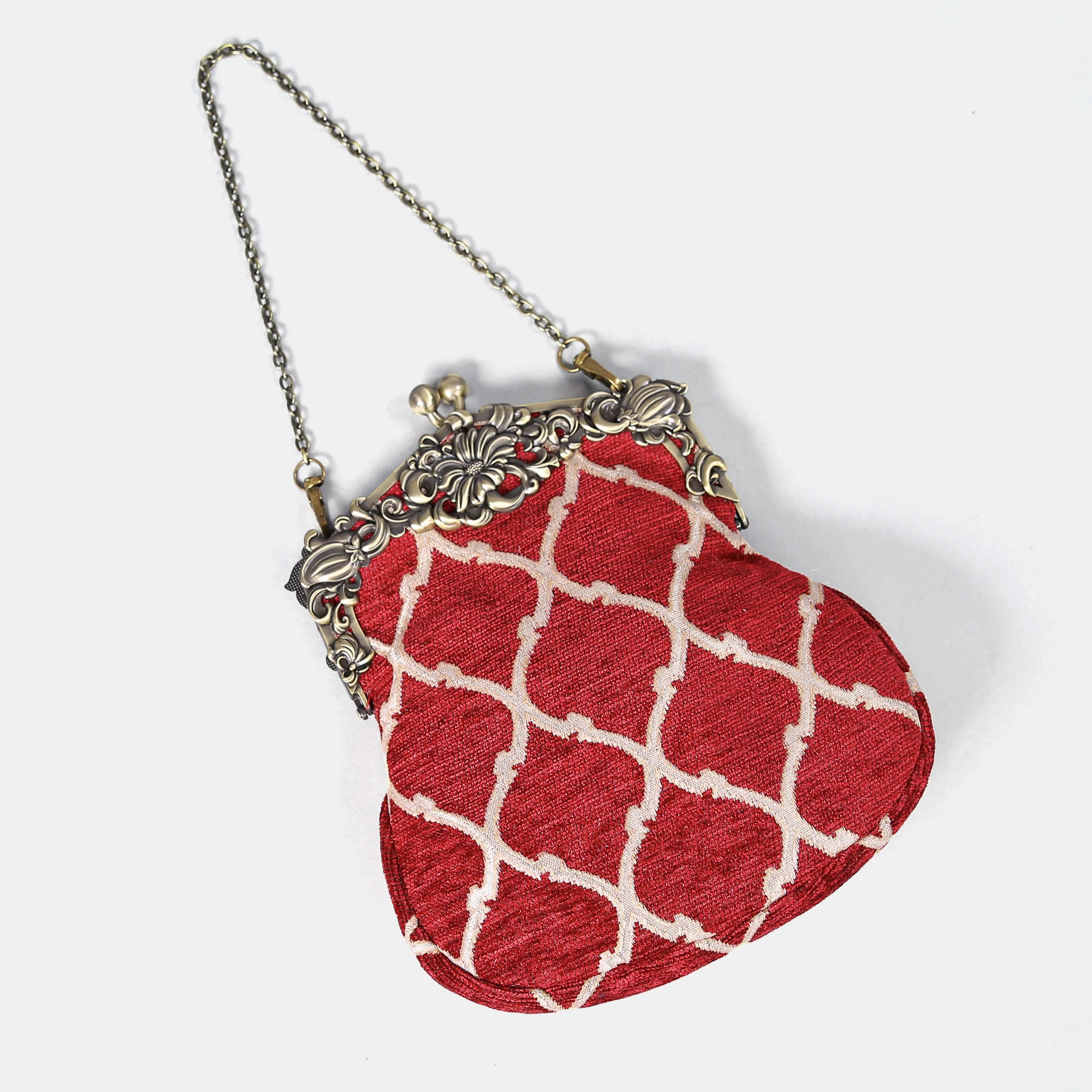 Quartz Red Chatelaine Purse Large - Image 2
