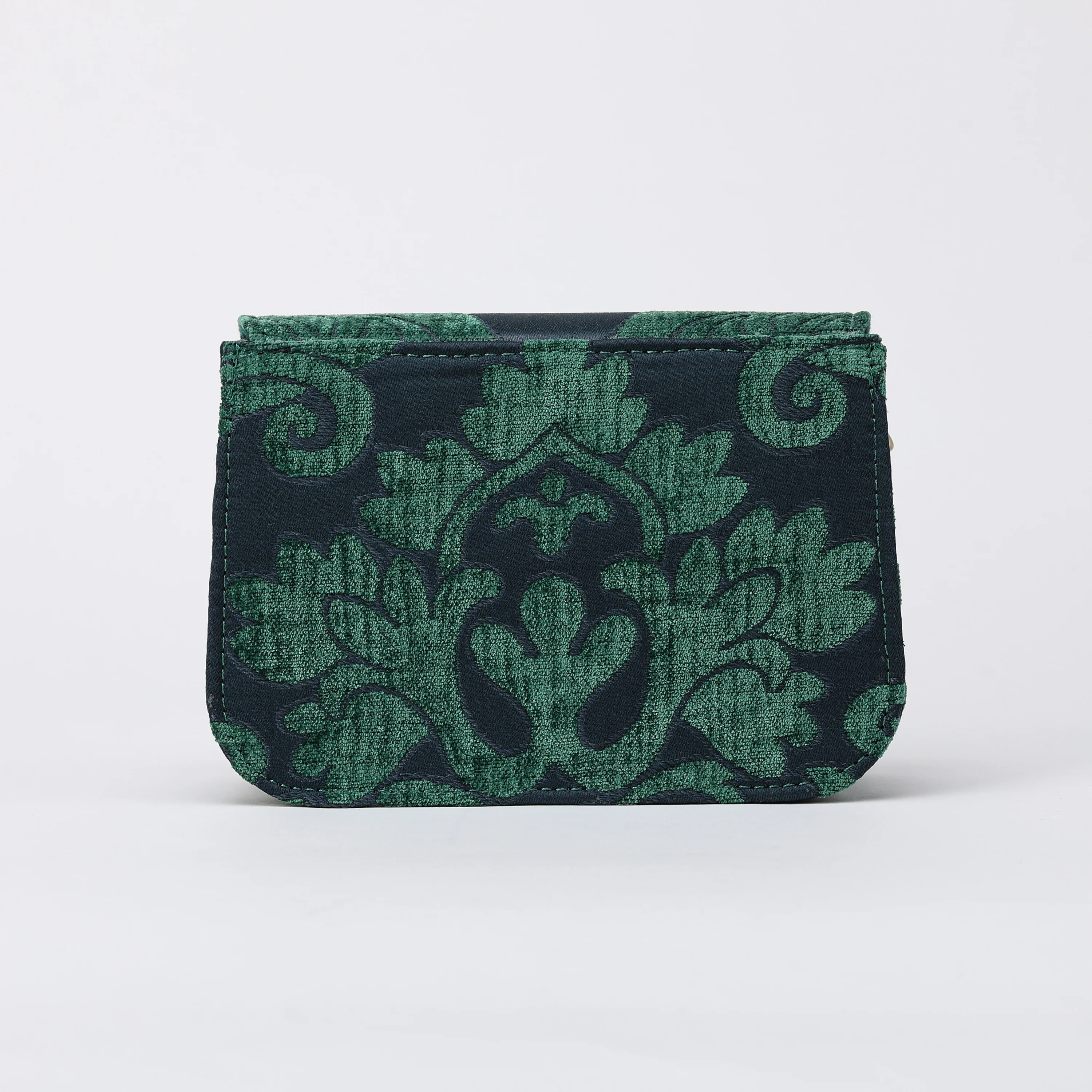 Queen Hunter Green Flap Crossbody Bag - Image 6
