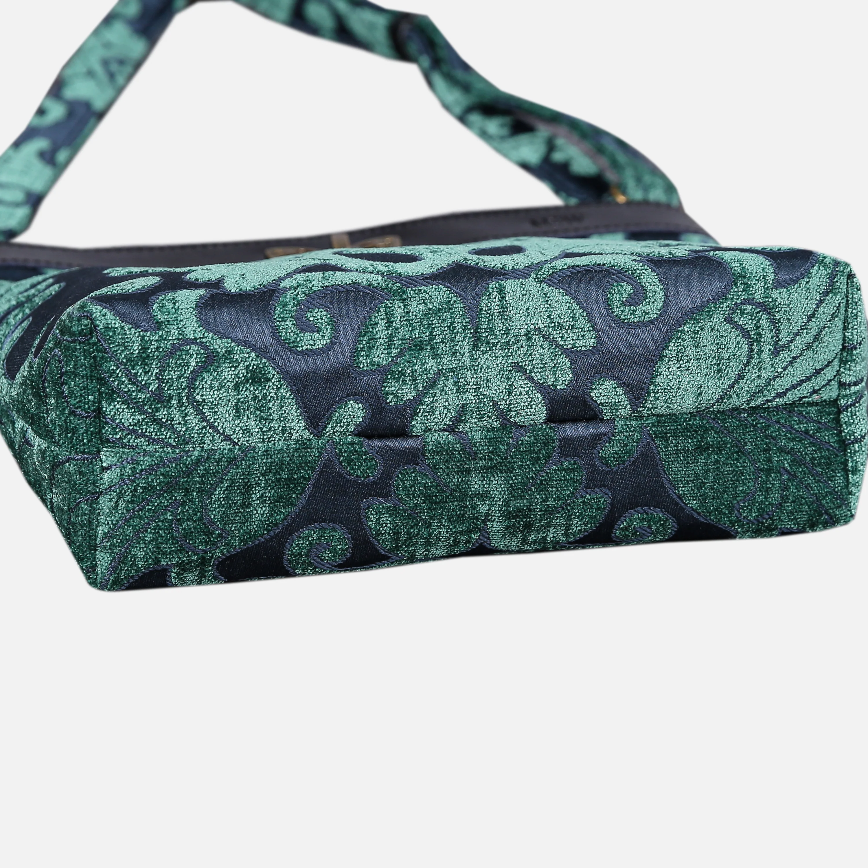 Queen Hunter Green Butterfly Crossbody Bag - Image 6