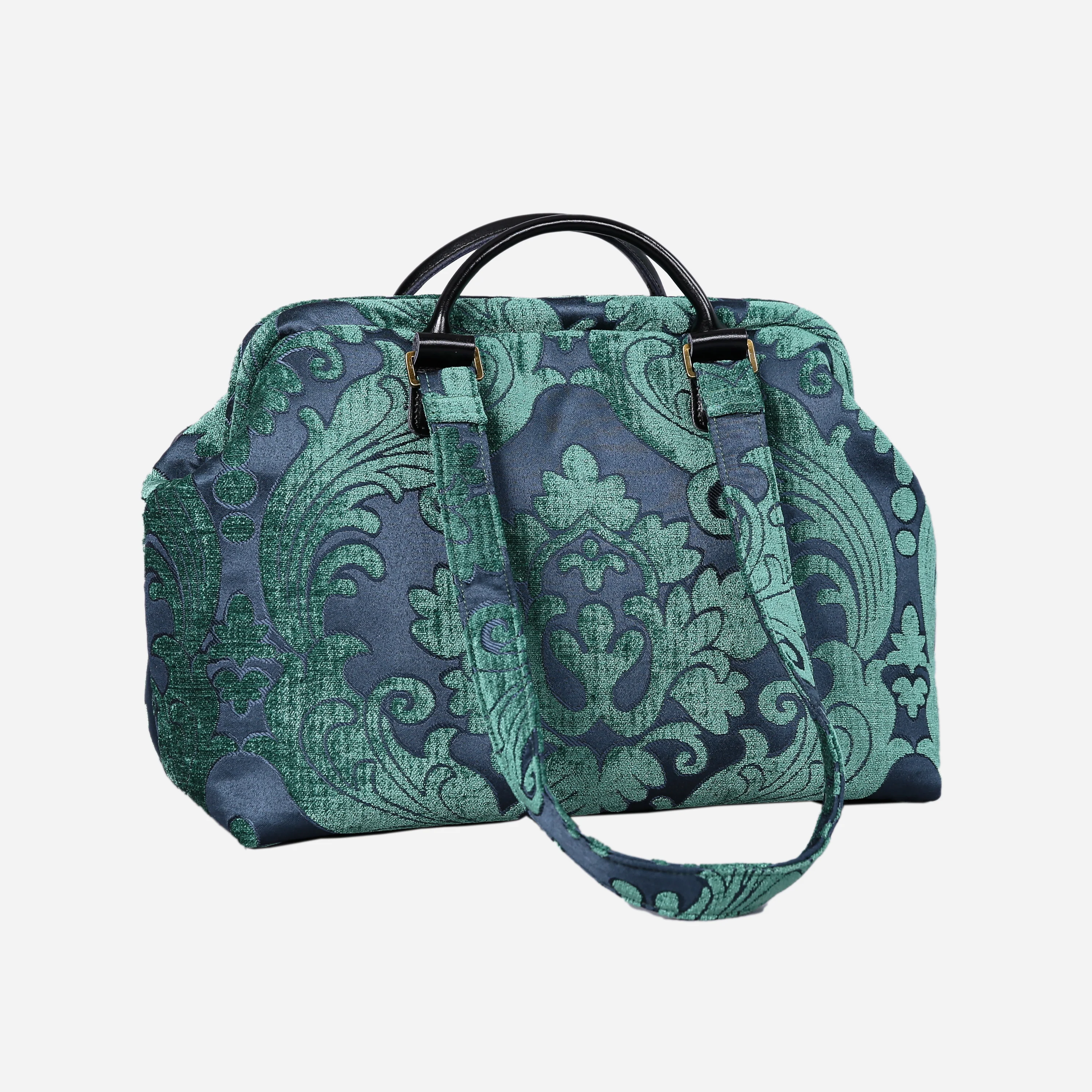 Queen Hunter Green Knitting Project Bag - Image 3