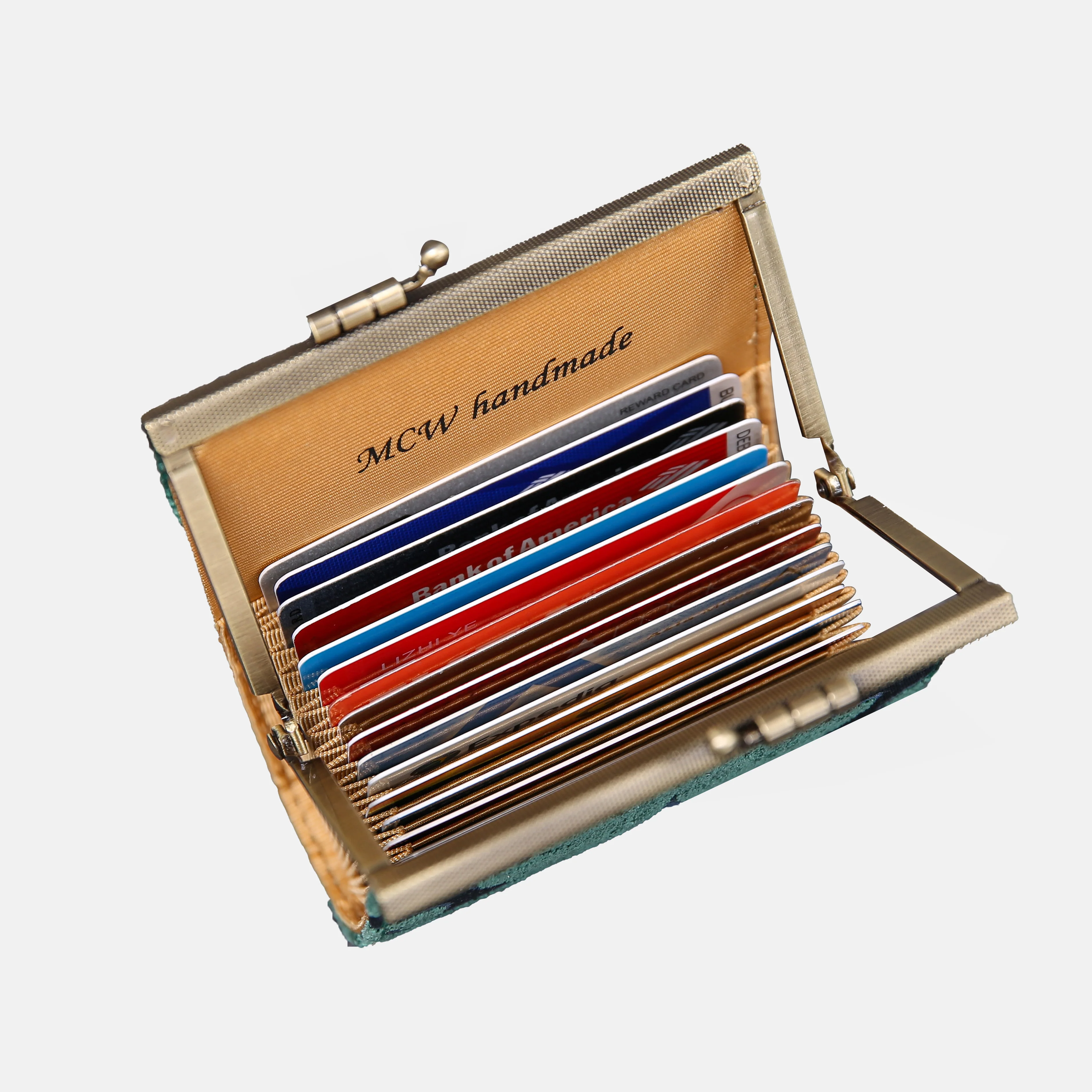 Queen Hunter Green Card Wallet - Image 6