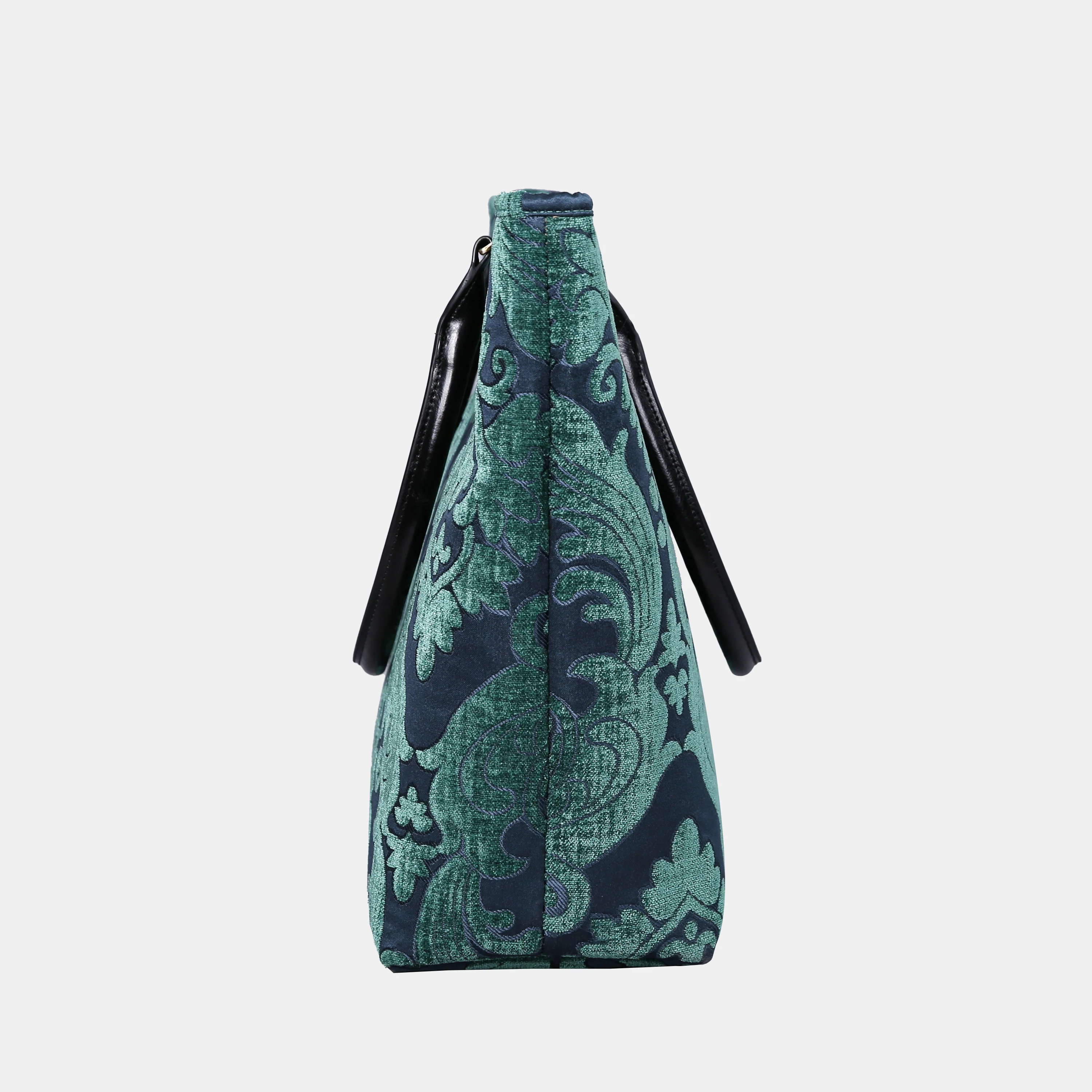 Queen Hunter Green Carpet Tote Shopper - Image 3