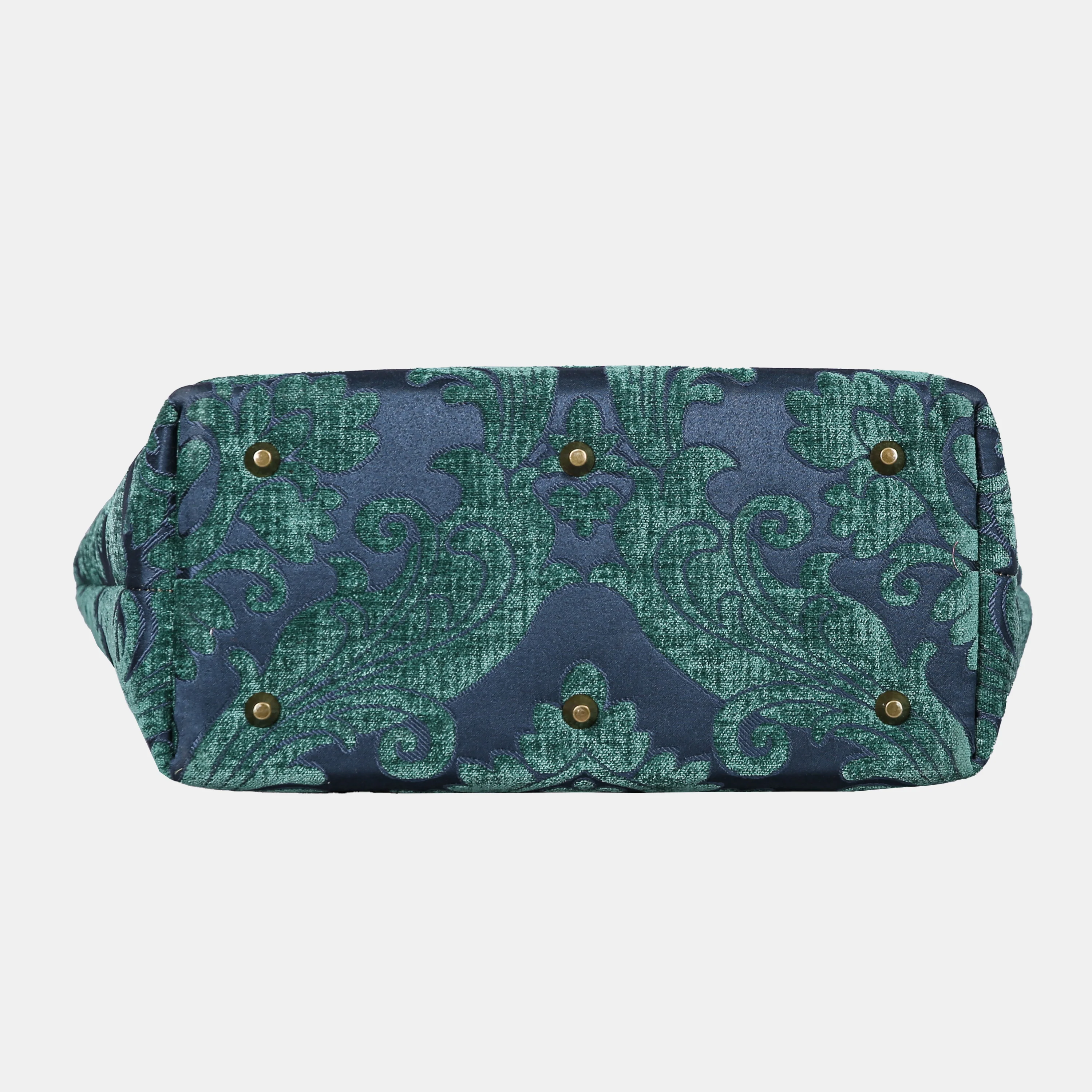 Queen Hunter Green Carpet Tote Shopper - Image 5