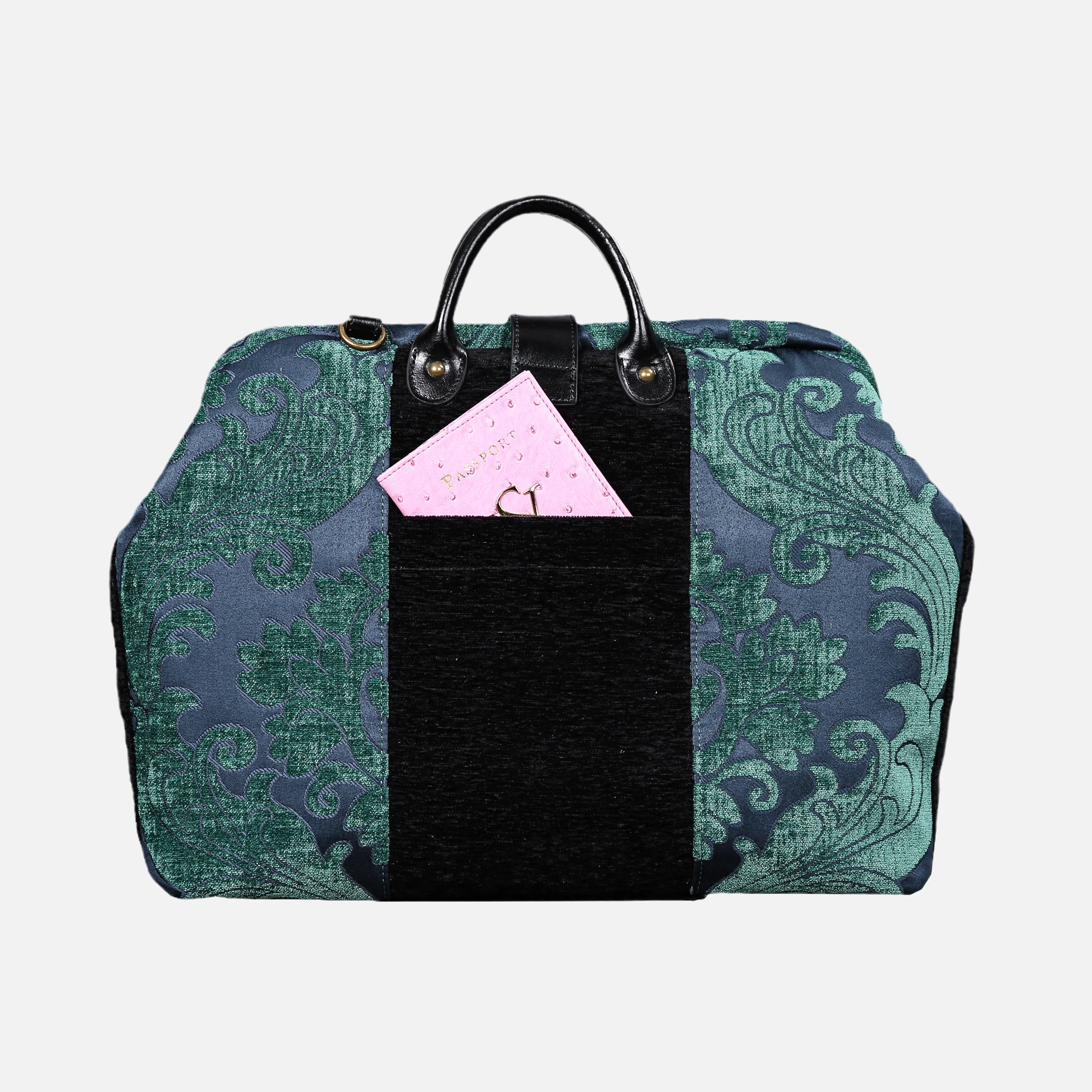 Queen Hunter Green Laptop Work Bag - Image 3