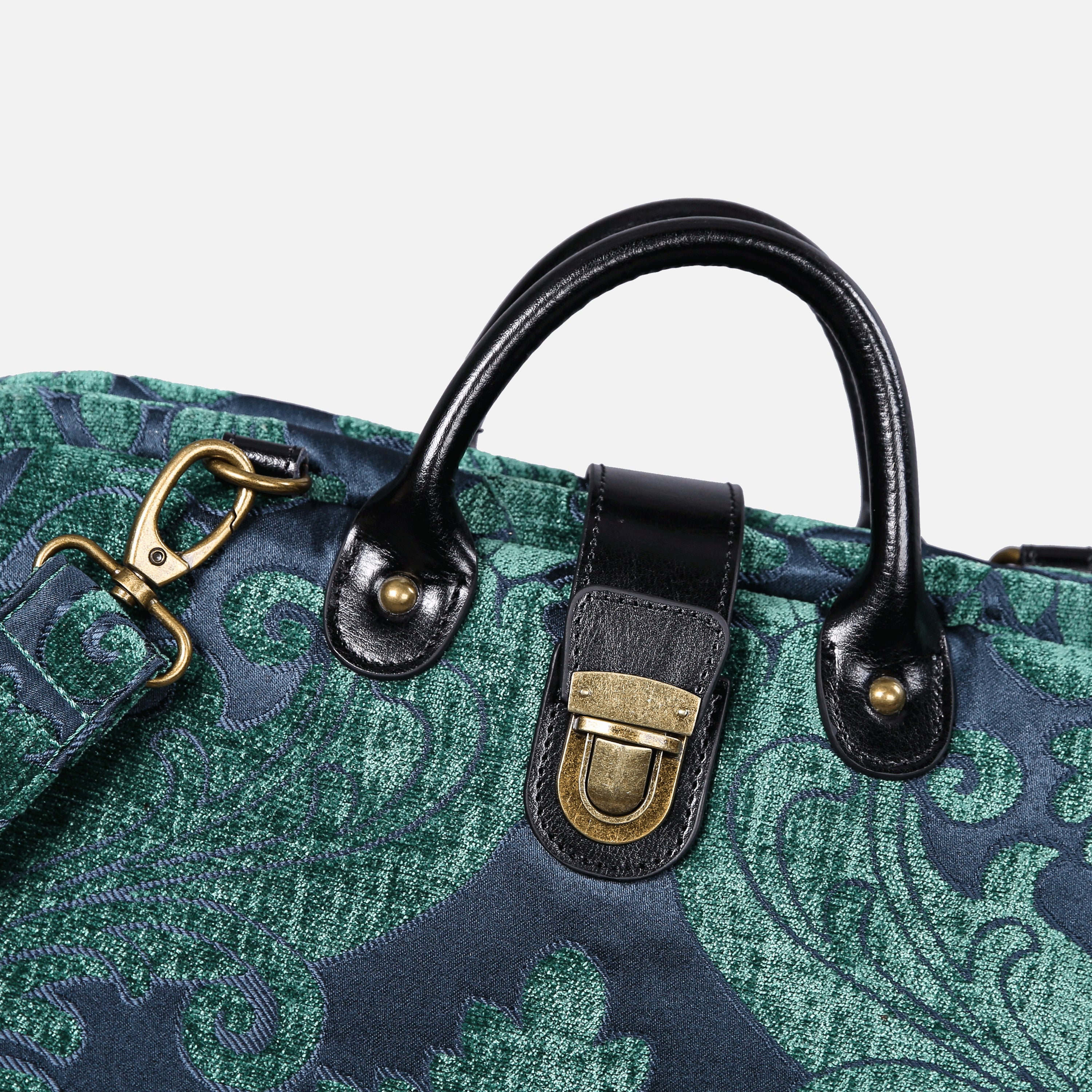 Queen Hunter Green Laptop Work Bag - Image 5