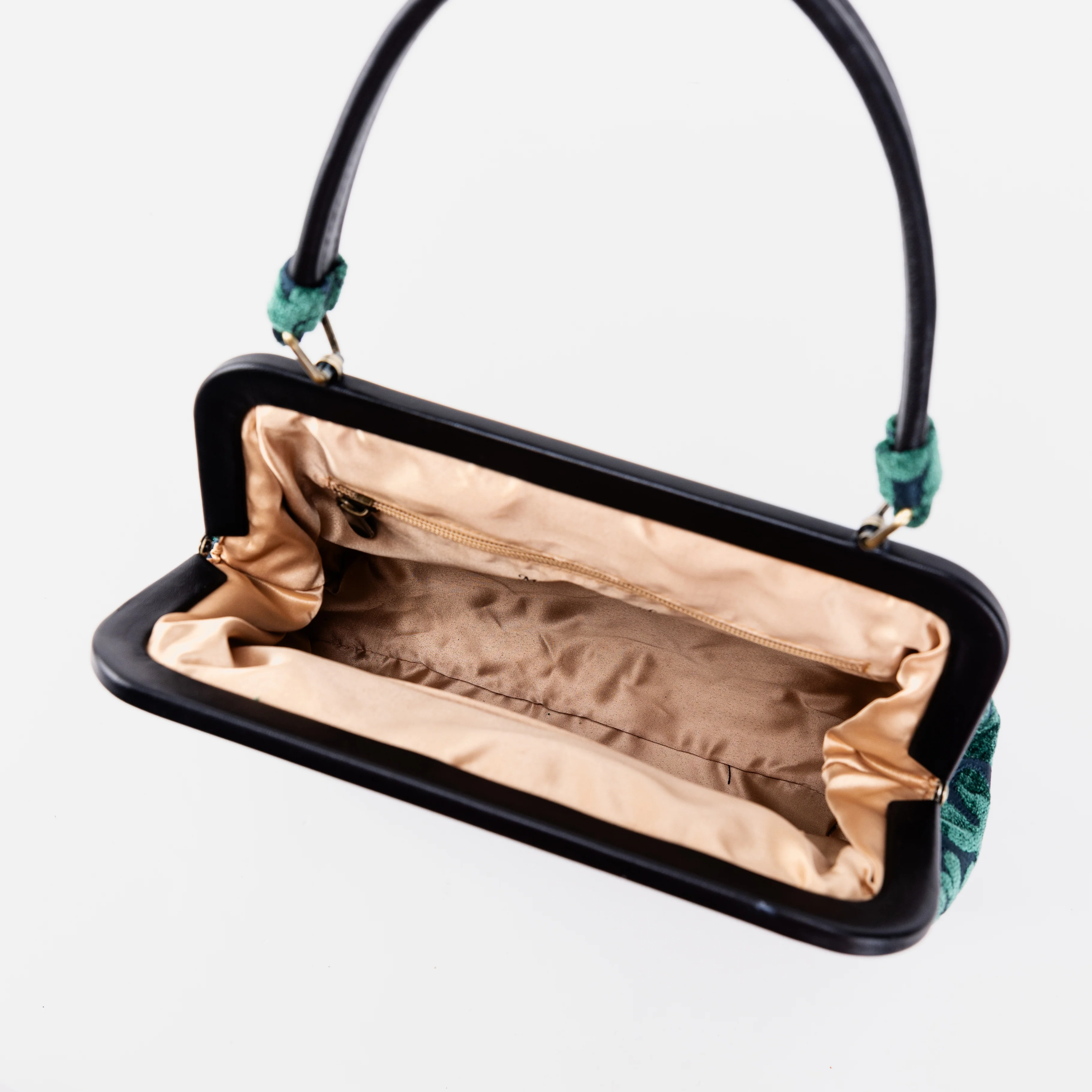 Queen Hunter Green Alma Satchel - Image 2