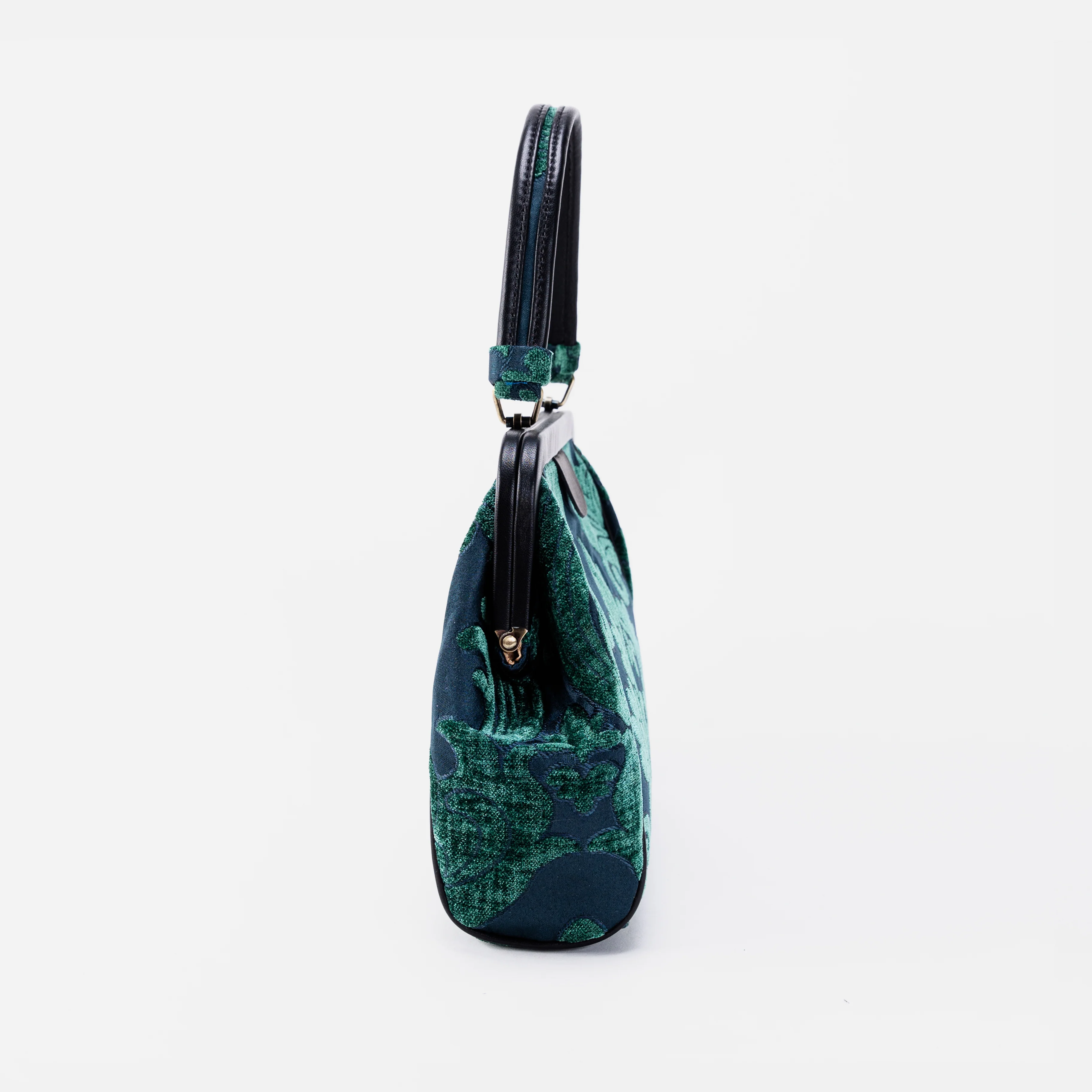 Queen Hunter Green Alma Satchel - Image 4