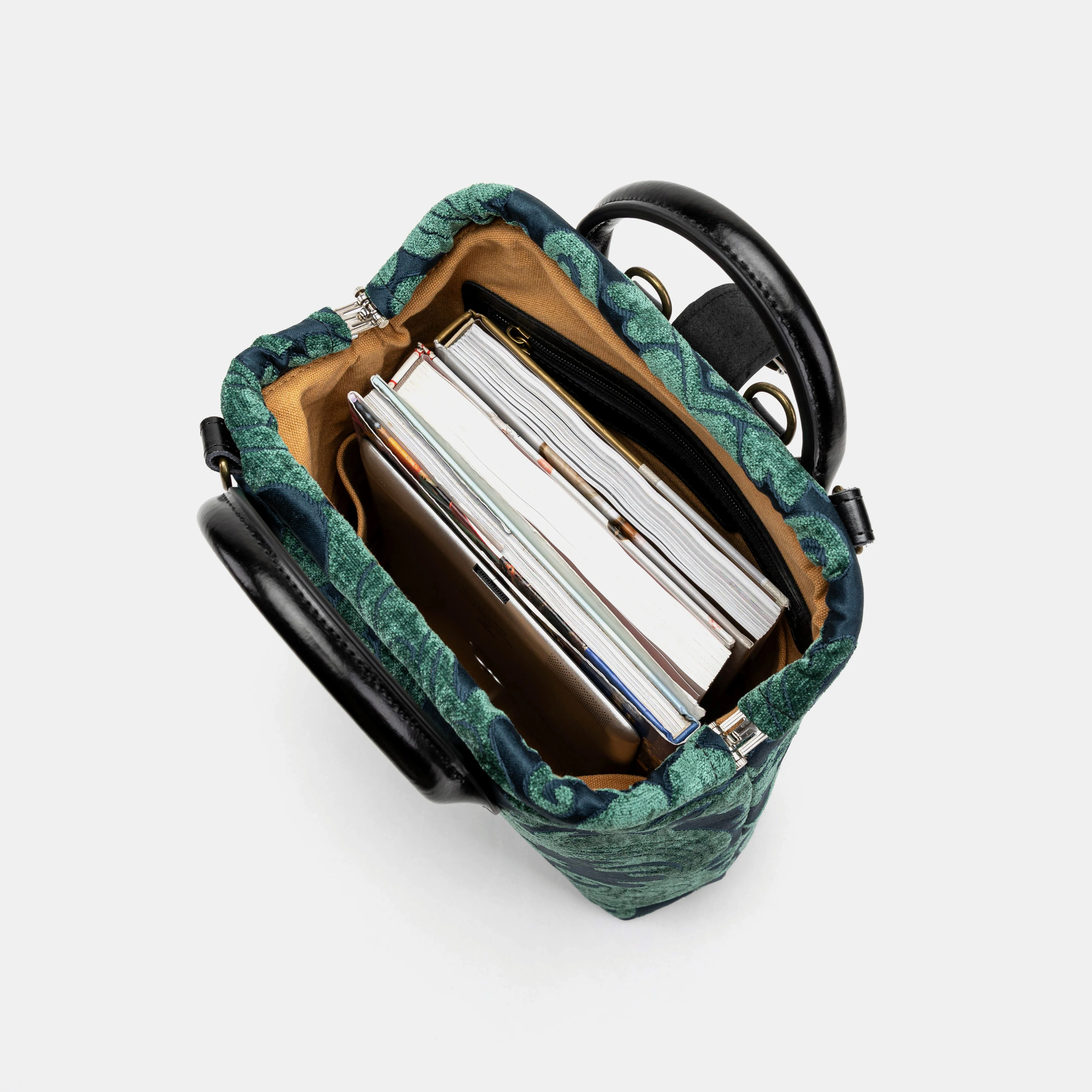 Queen Hunter Green Everyday Backpack - Image 9