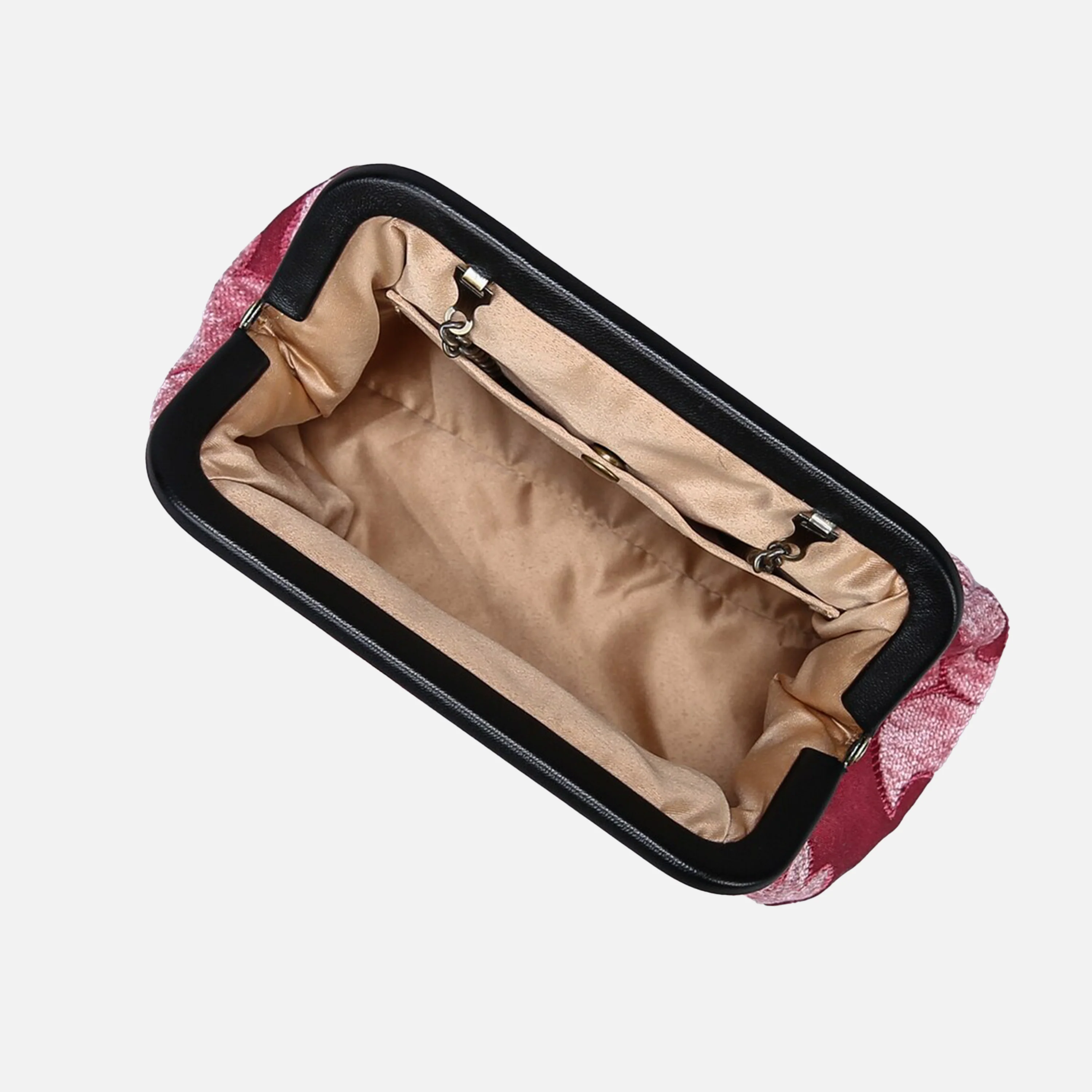 Queen Rose Pink Evening Bag Clutch - Image 5