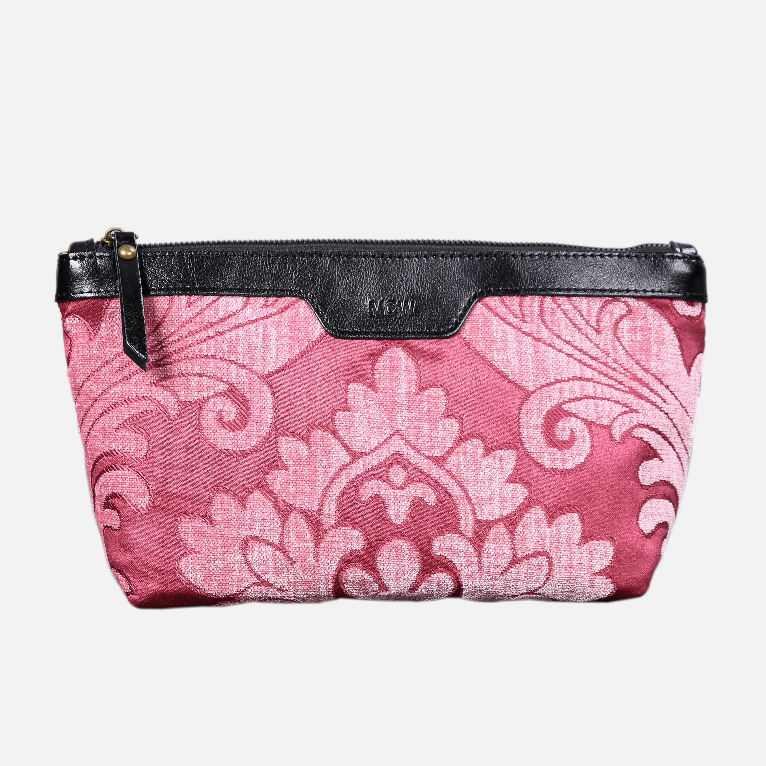 Queen Rose Pink Carpet Makeup Bag