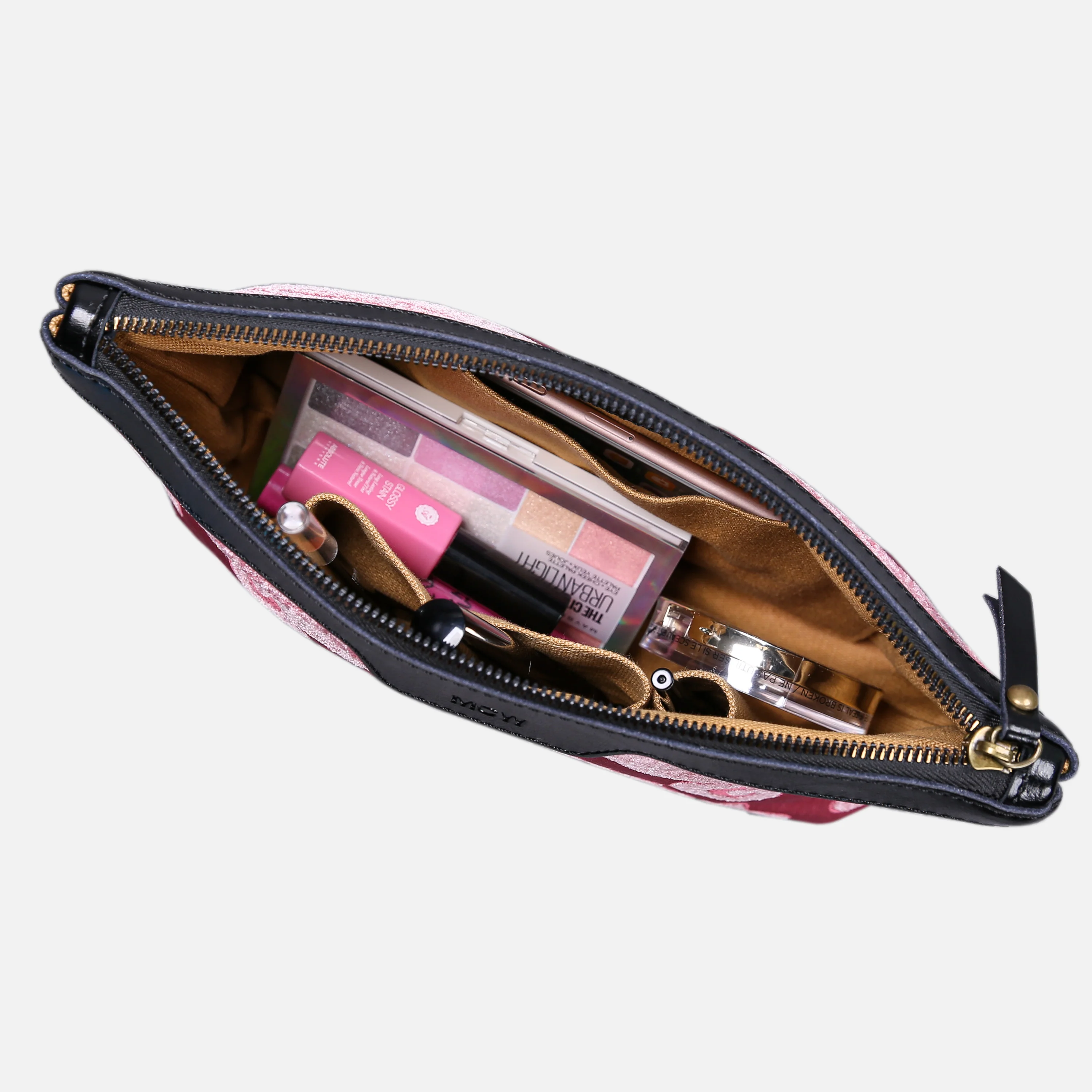 Queen Rose Pink Carpet Makeup Bag - Image 5