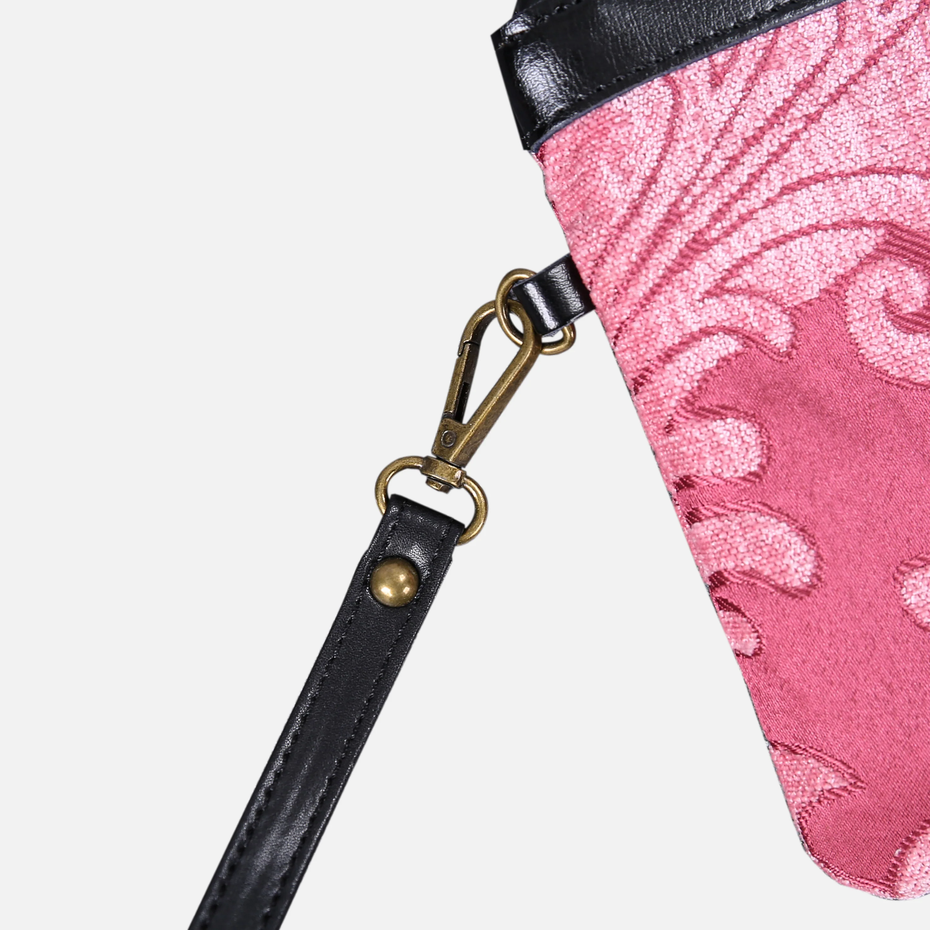 Queen Rose Pink Wristlet Clutch - Image 5