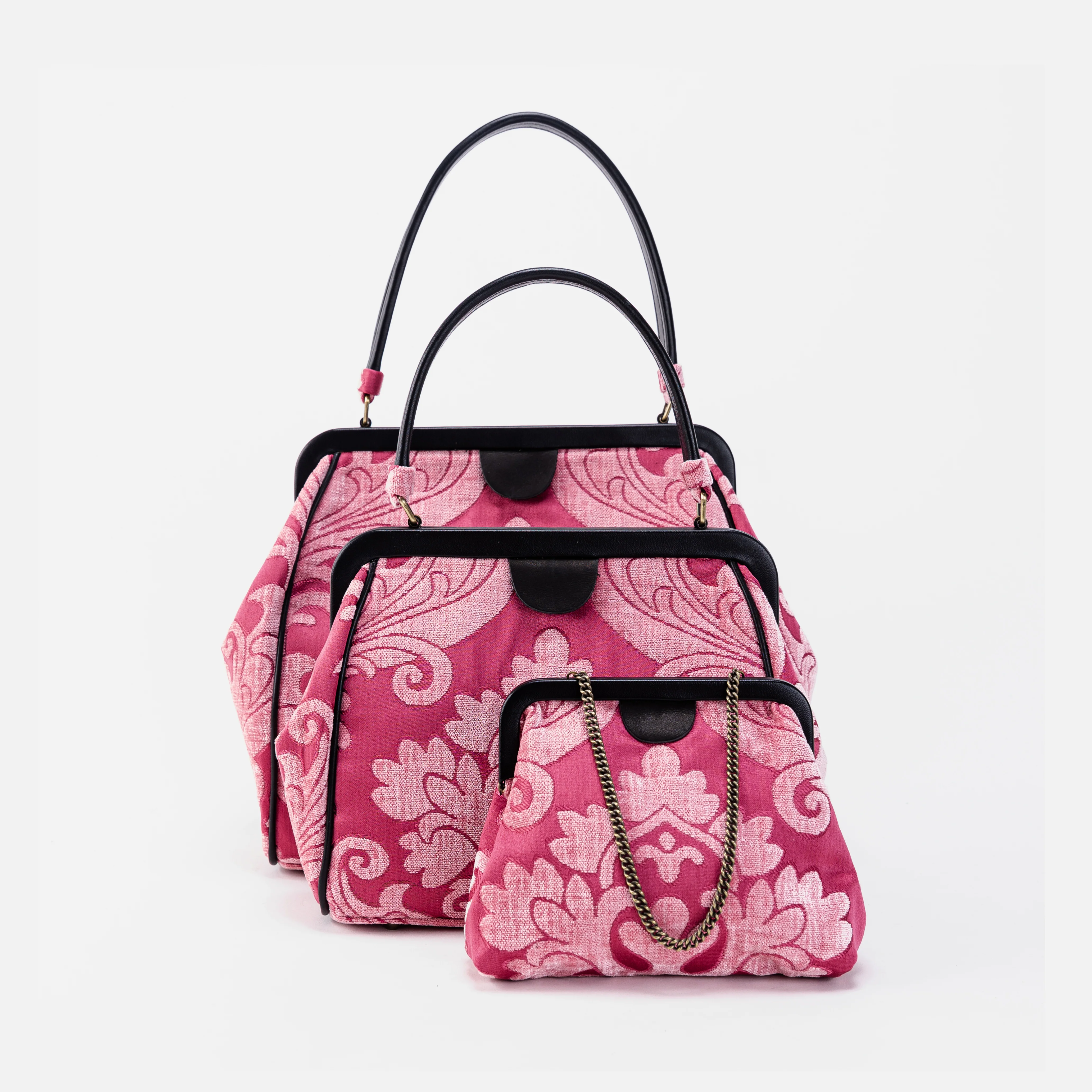 Queen Rose Pink Alma Satchel - Image 7