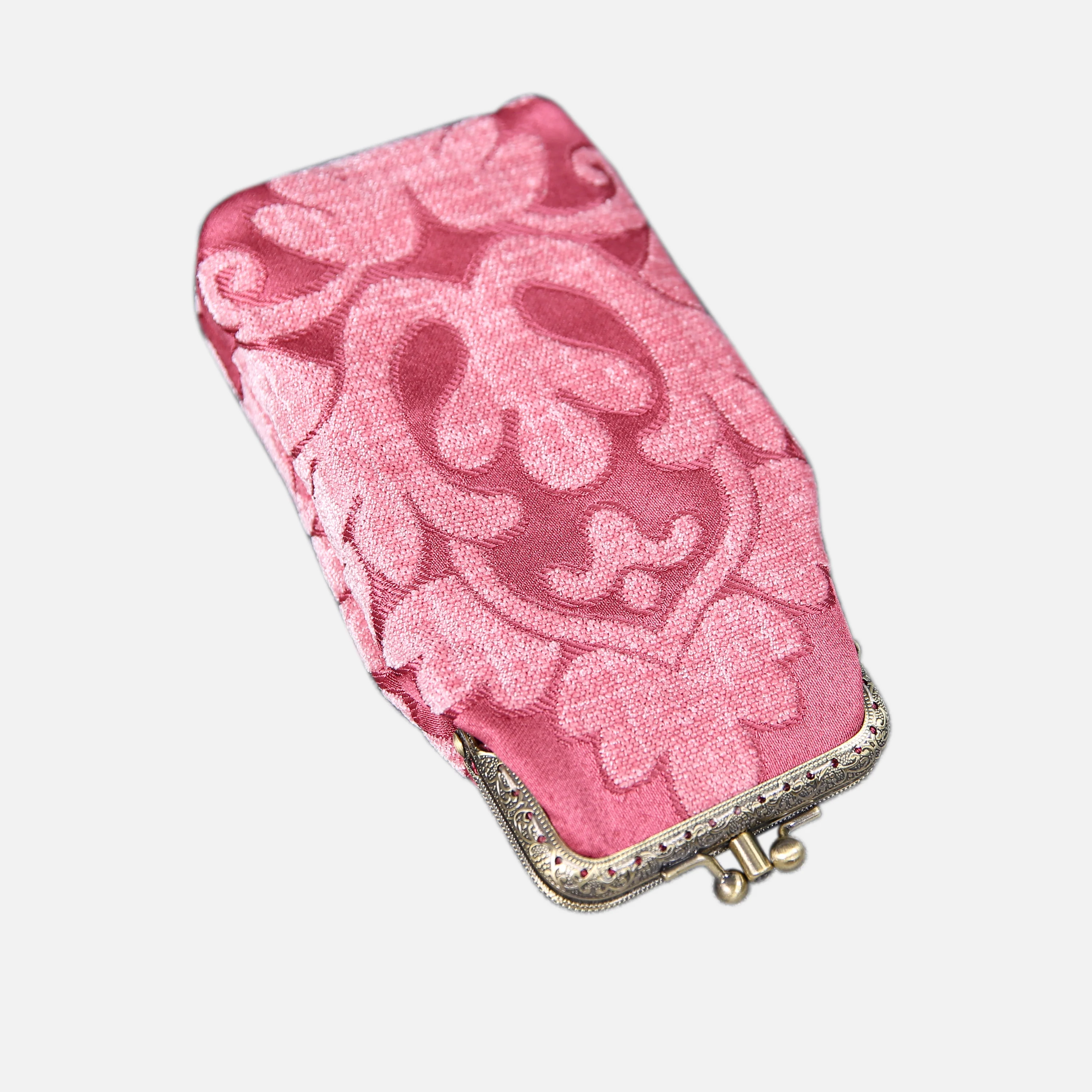 Queen Rose Pink Carpet Eyeglasses Case