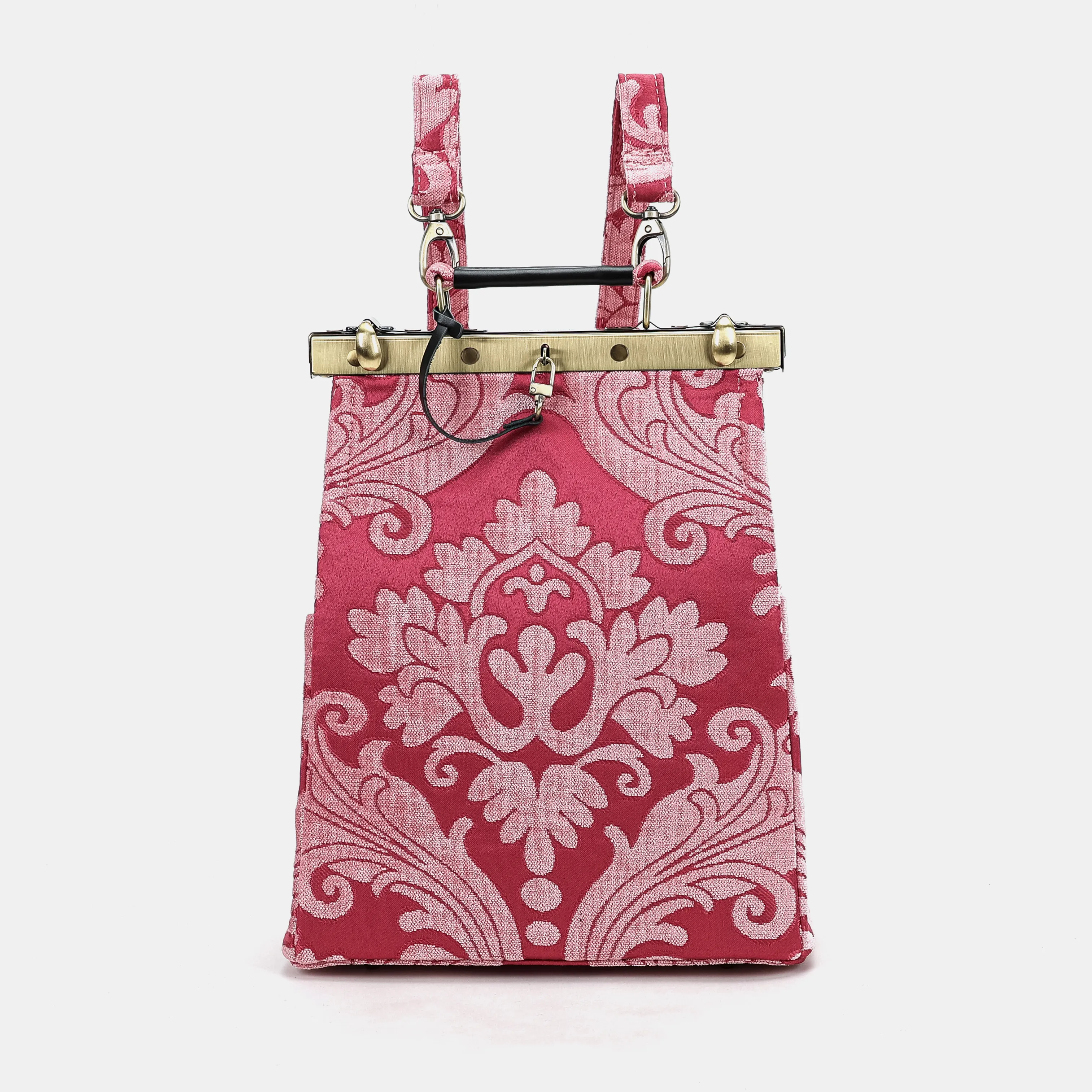 Queen Rose Pink Helena Carpet Backpack Gladstone Bag