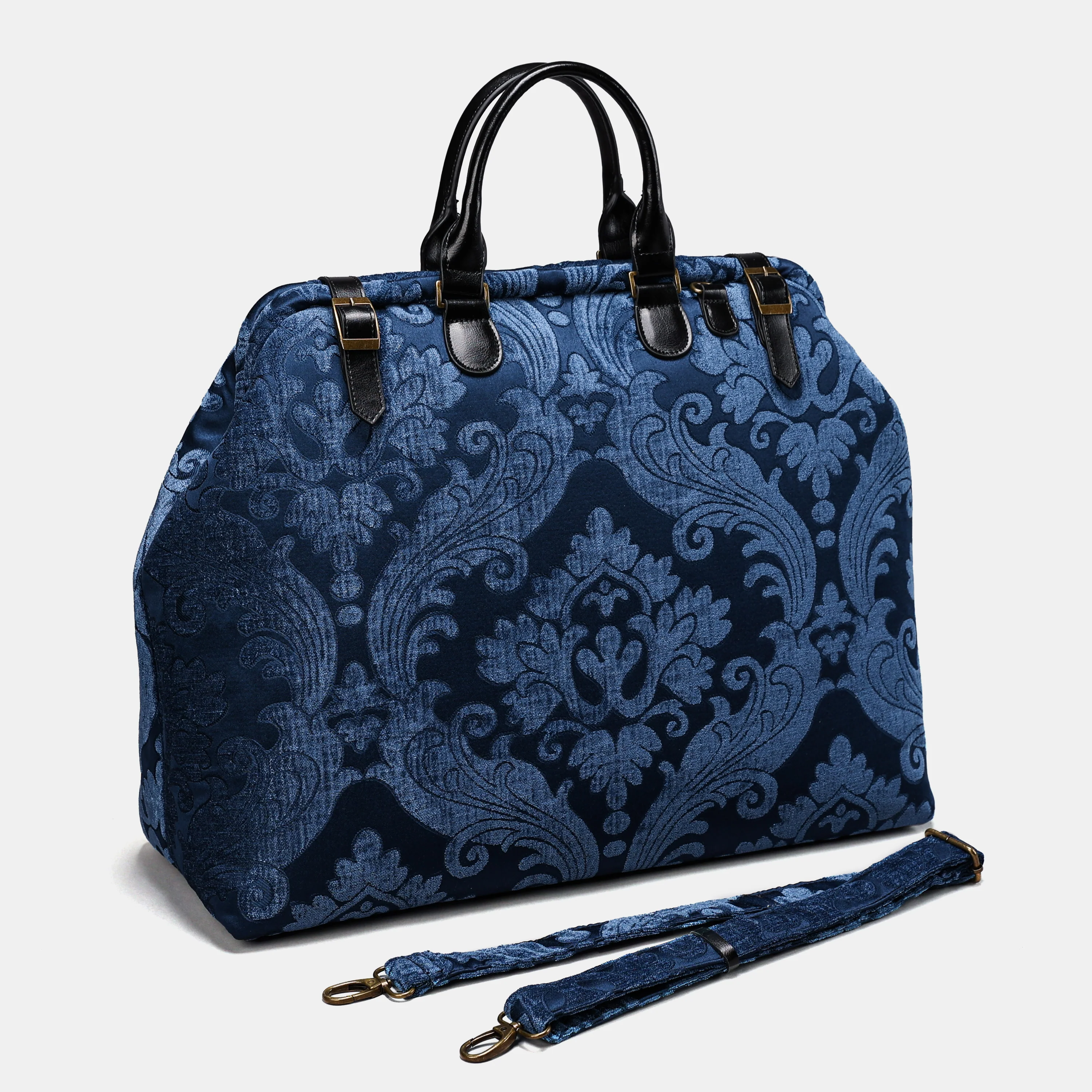 Queen Royal Blue Men's Carpetbag