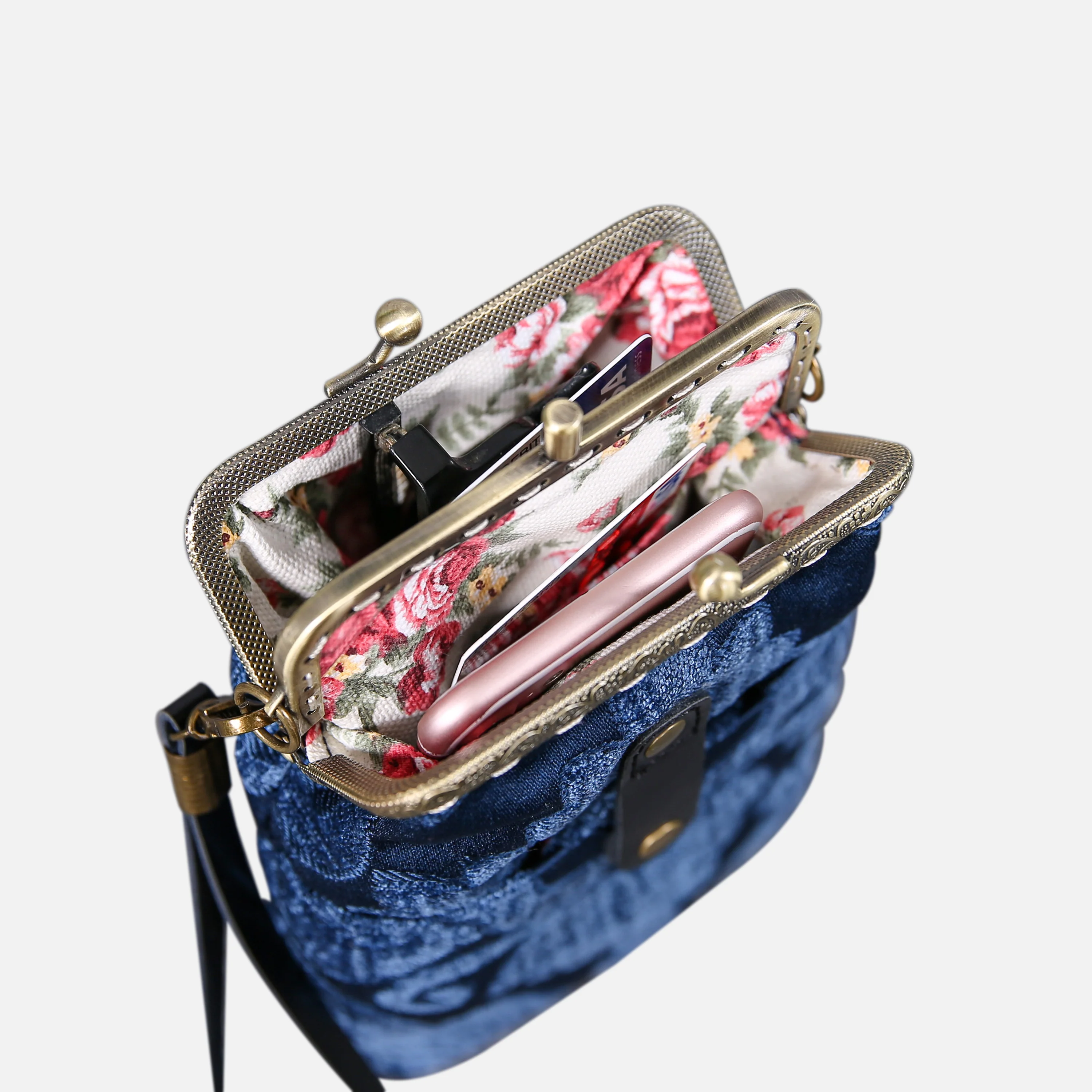 Queen Royal Blue Carpet Phone Case - Image 4