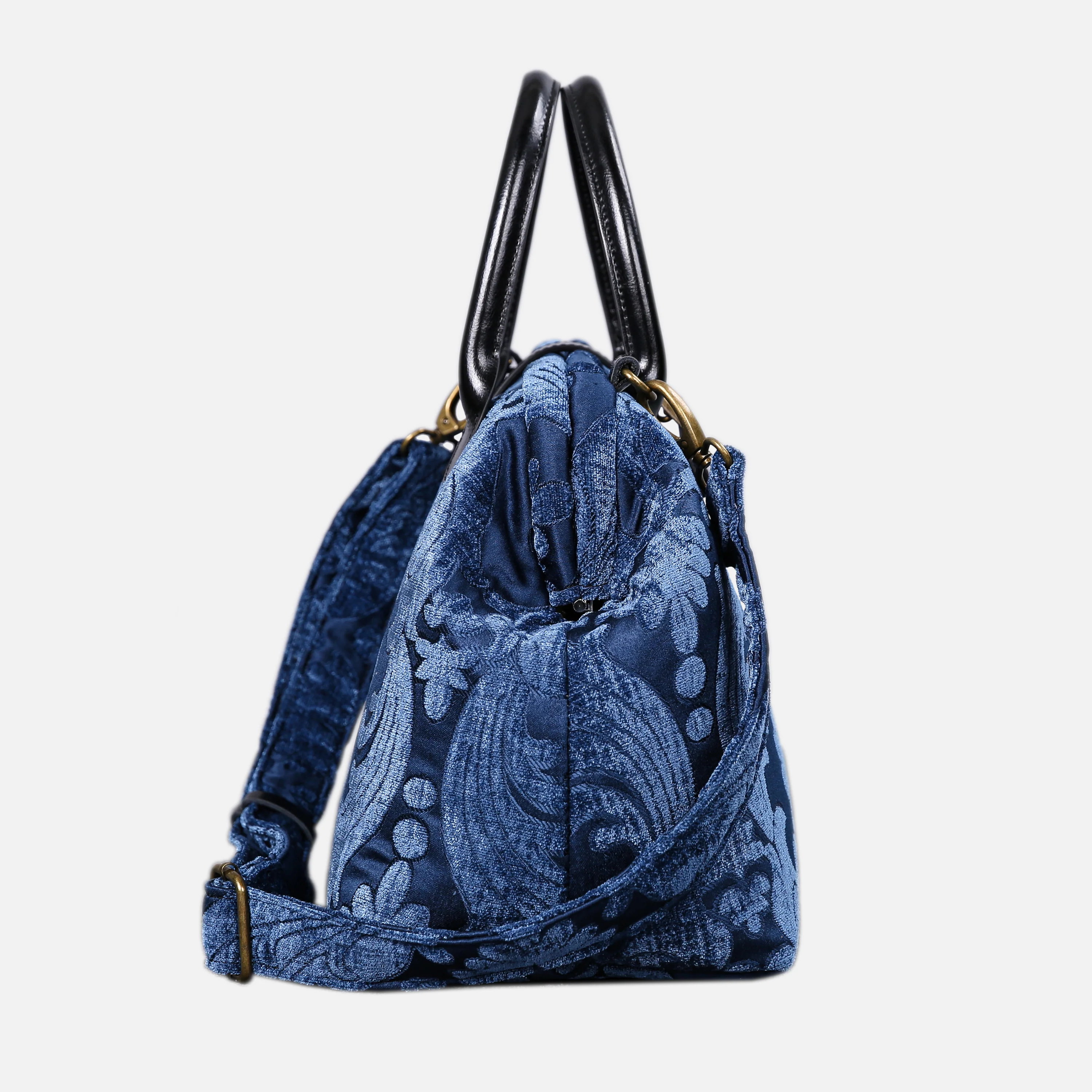Queen Royal Blue Carpet Handbag Purse - Image 3
