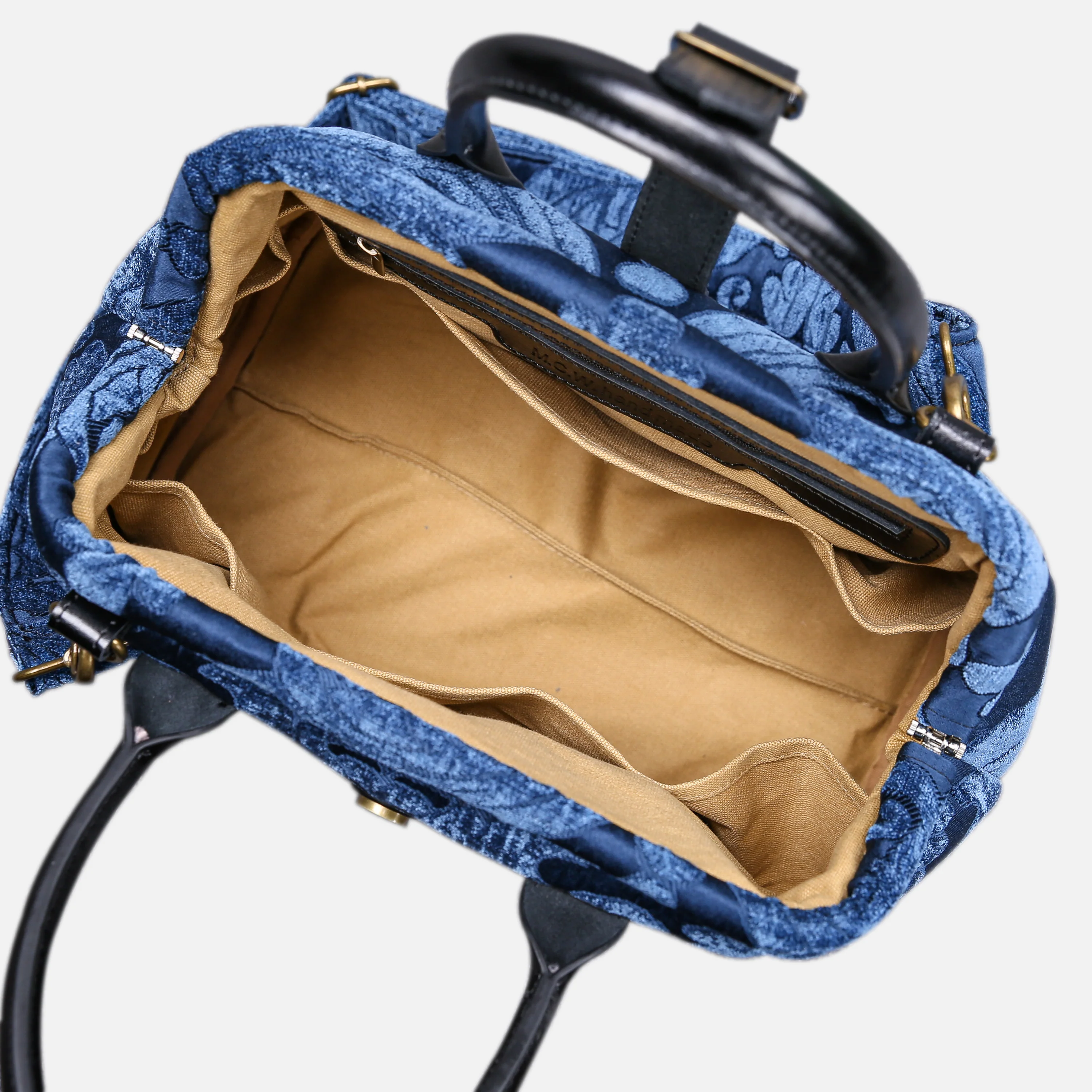 Queen Royal Blue Carpet Handbag Purse - Image 6