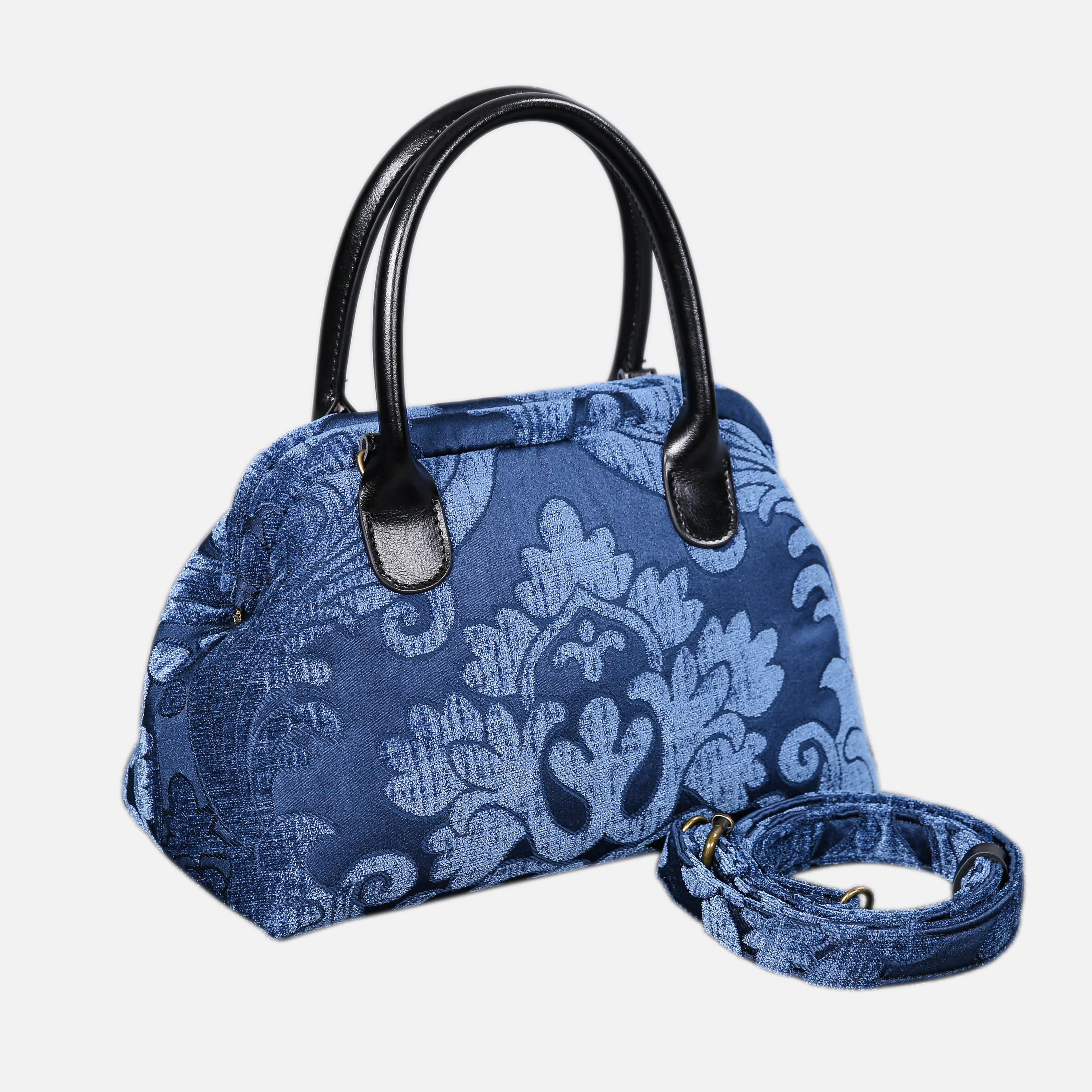 Queen Royal Blue Carpet Satchel - Image 2