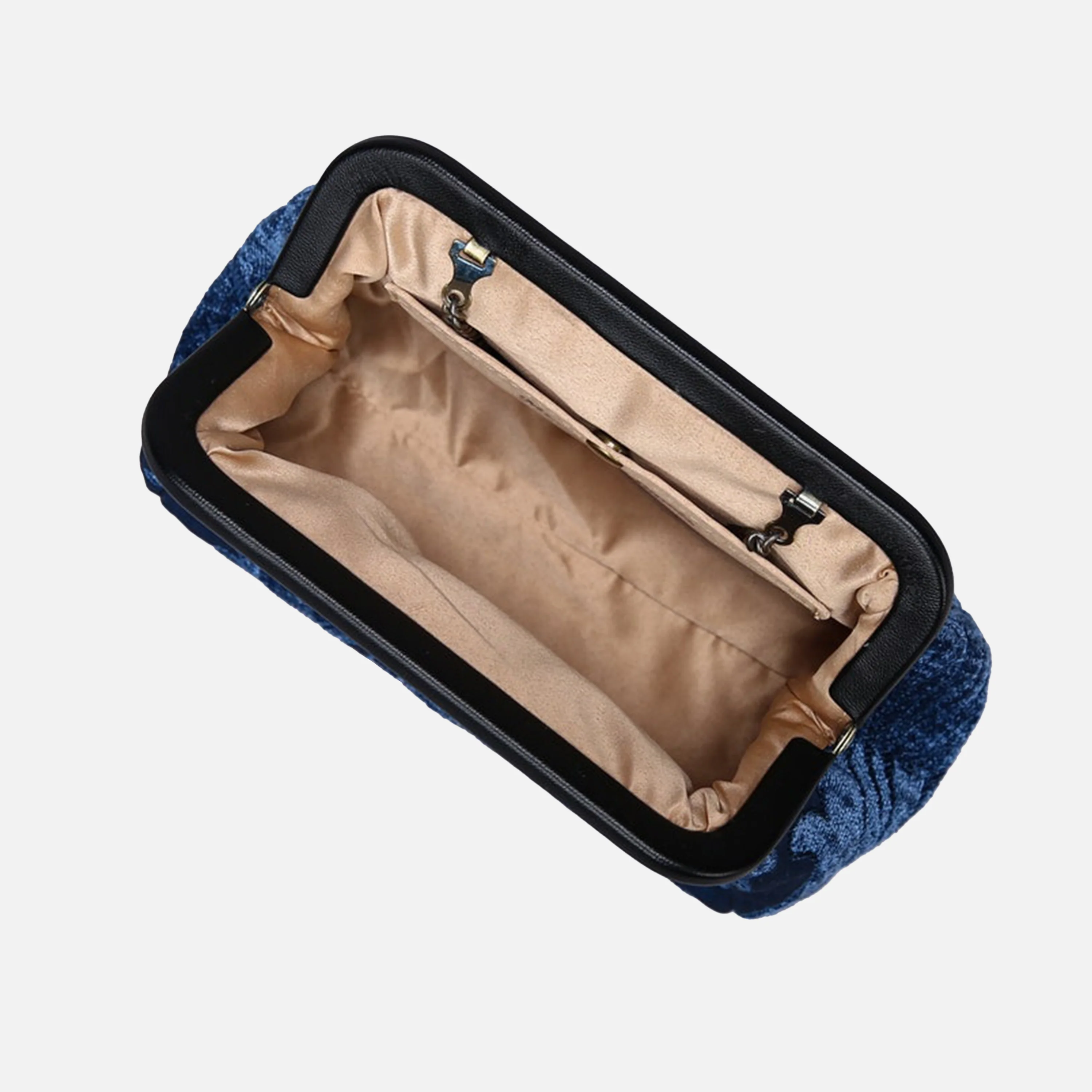 Queen Royal Blue Evening Bag Clutch - Image 6