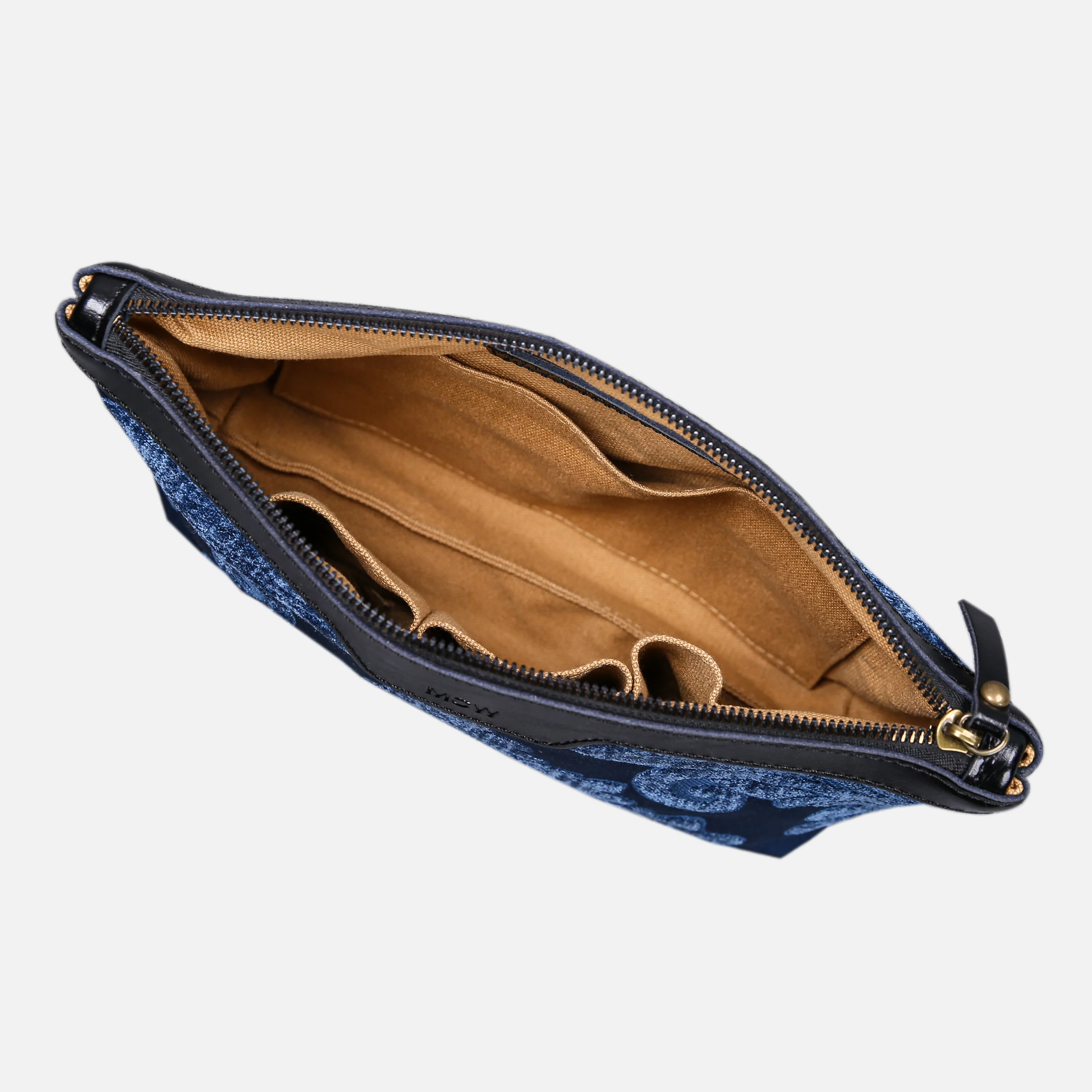 Queen Royal Blue Carpet Makeup Bag - Image 5
