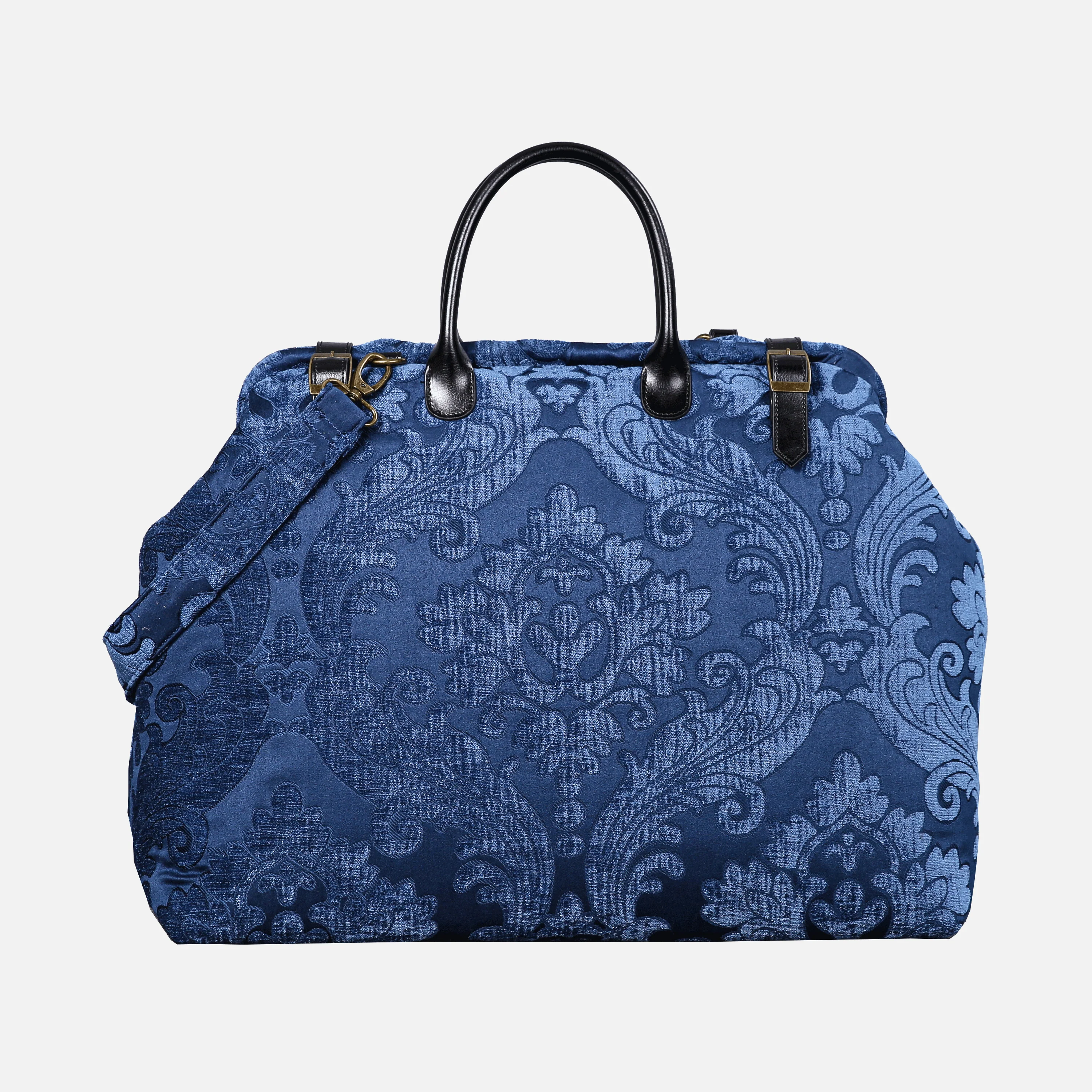 Queen Royal Blue Large Carpetbag