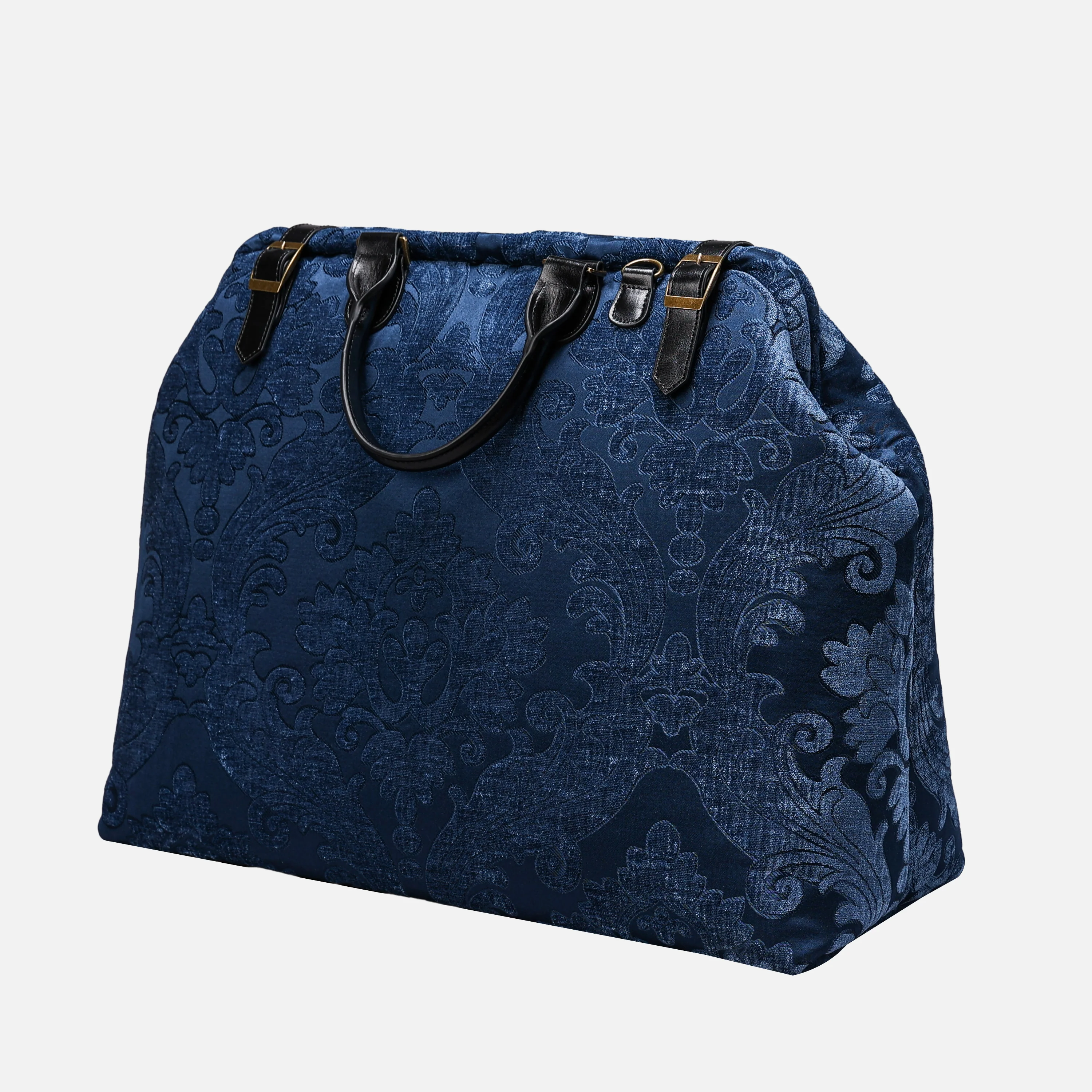 Queen Royal Blue Men's Carpetbag - Image 4