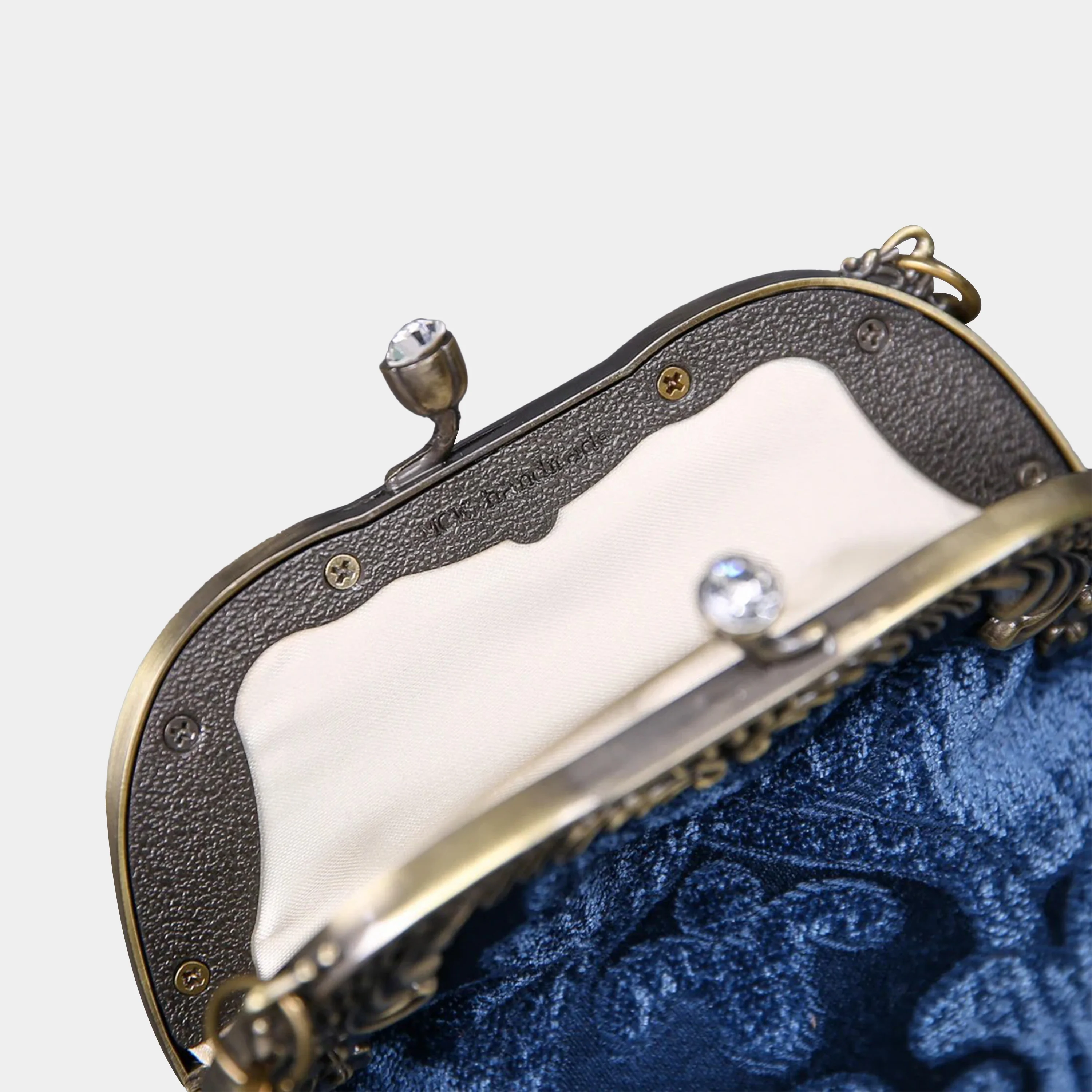 Queen Royal Blue Chatelaine Purse Medium - Image 4