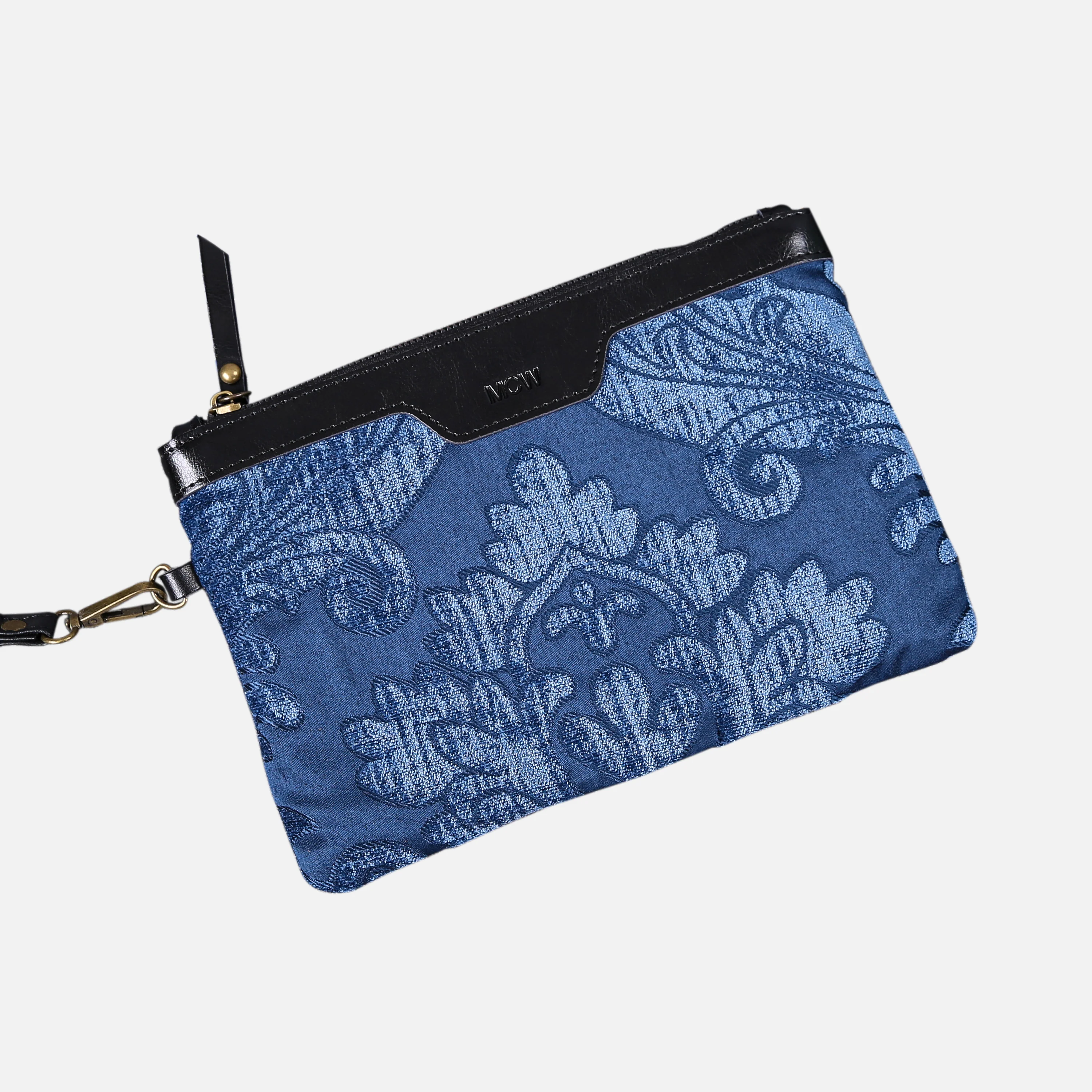 Queen Royal Blue Wristlet Clutch - Image 2