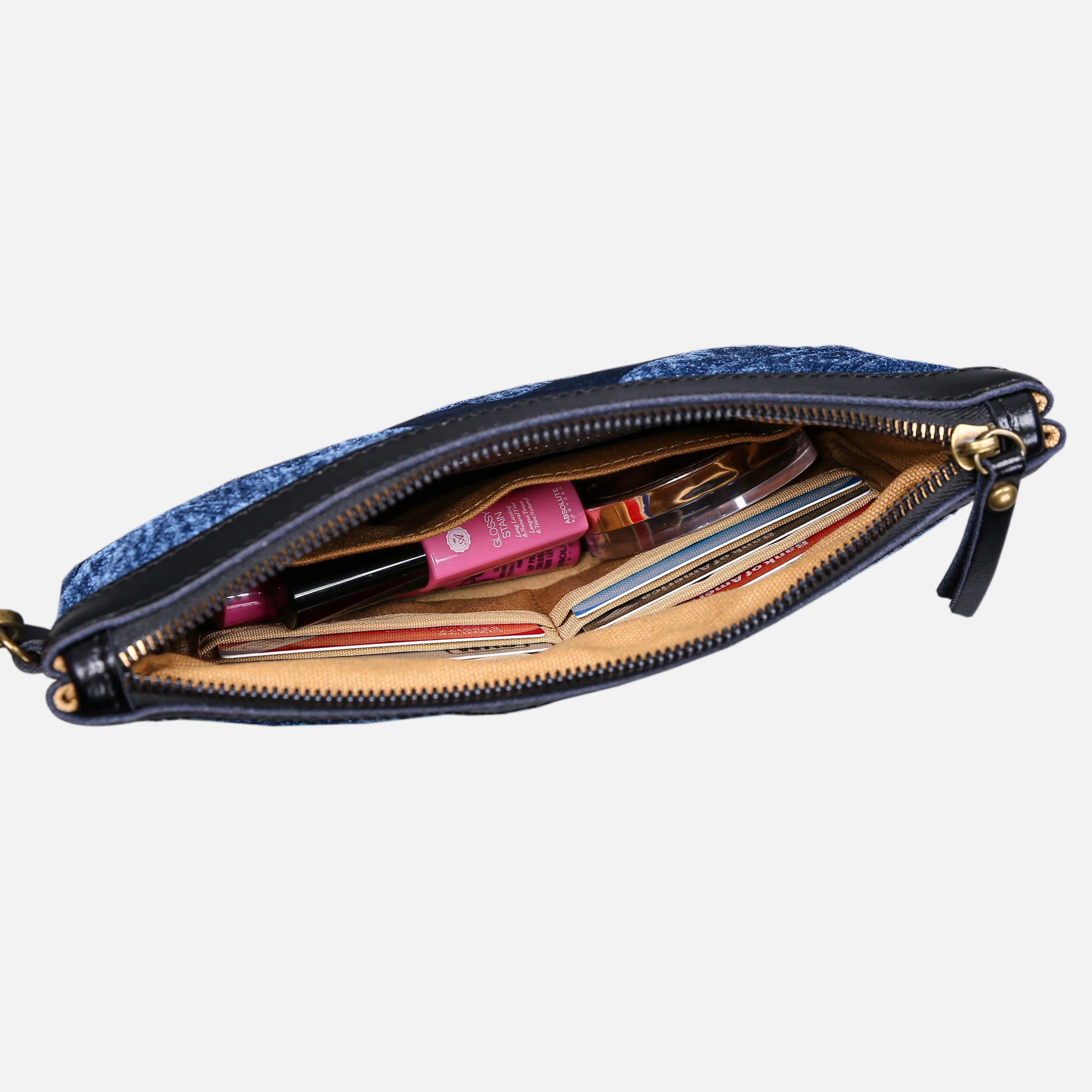 Queen Royal Blue Wristlet Clutch - Image 3
