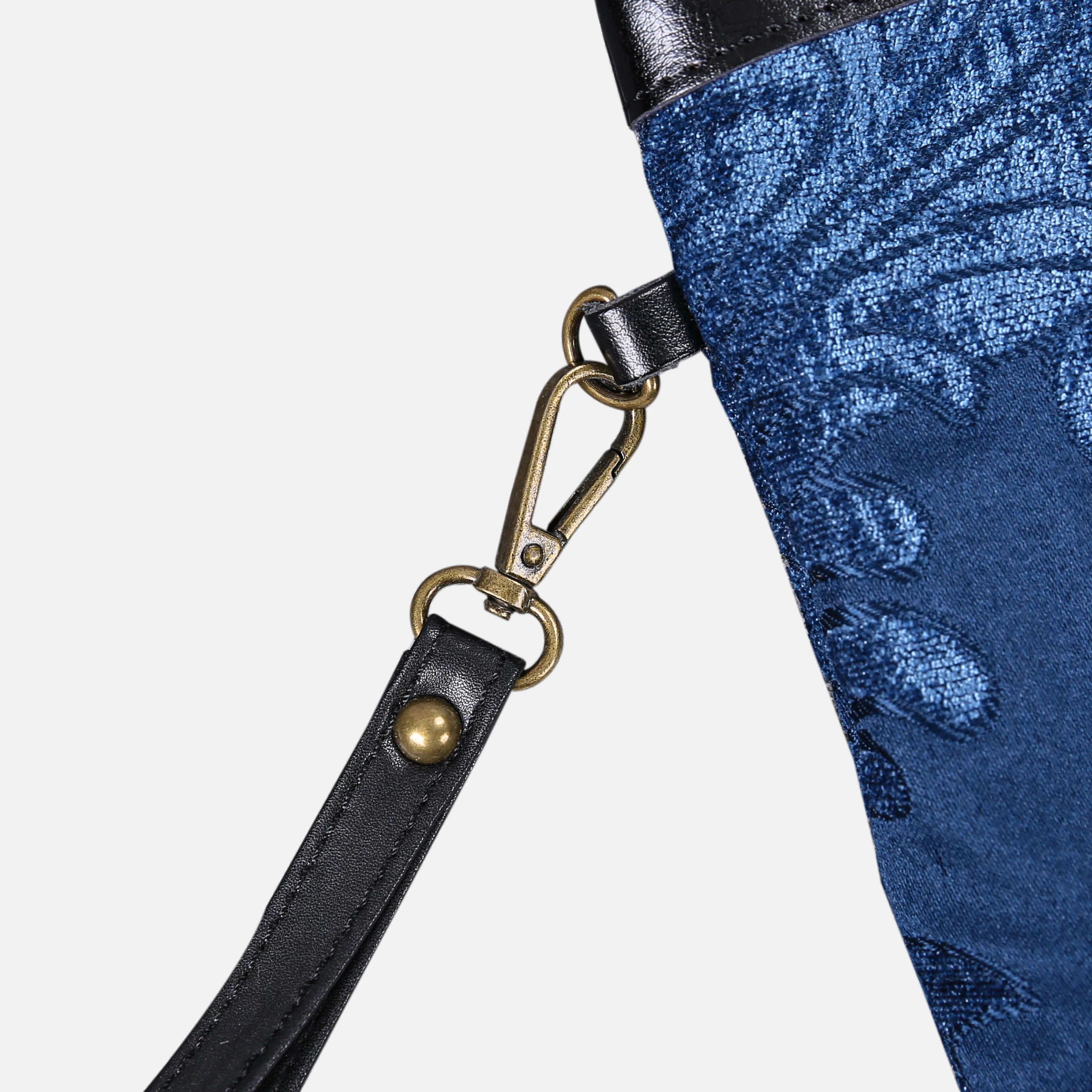 Queen Royal Blue Wristlet Clutch - Image 5