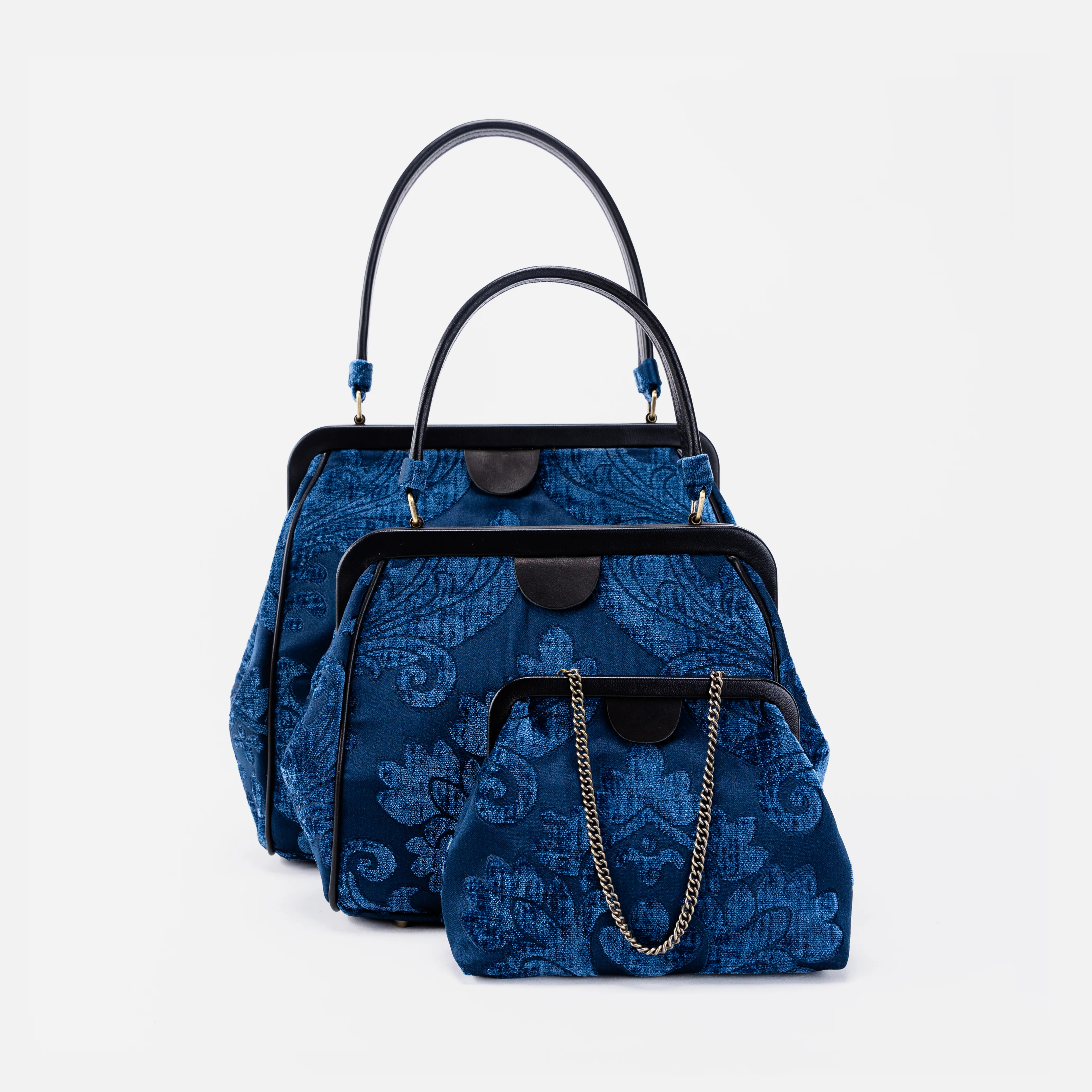 Queen Royal Blue Alma Clutch - Image 8