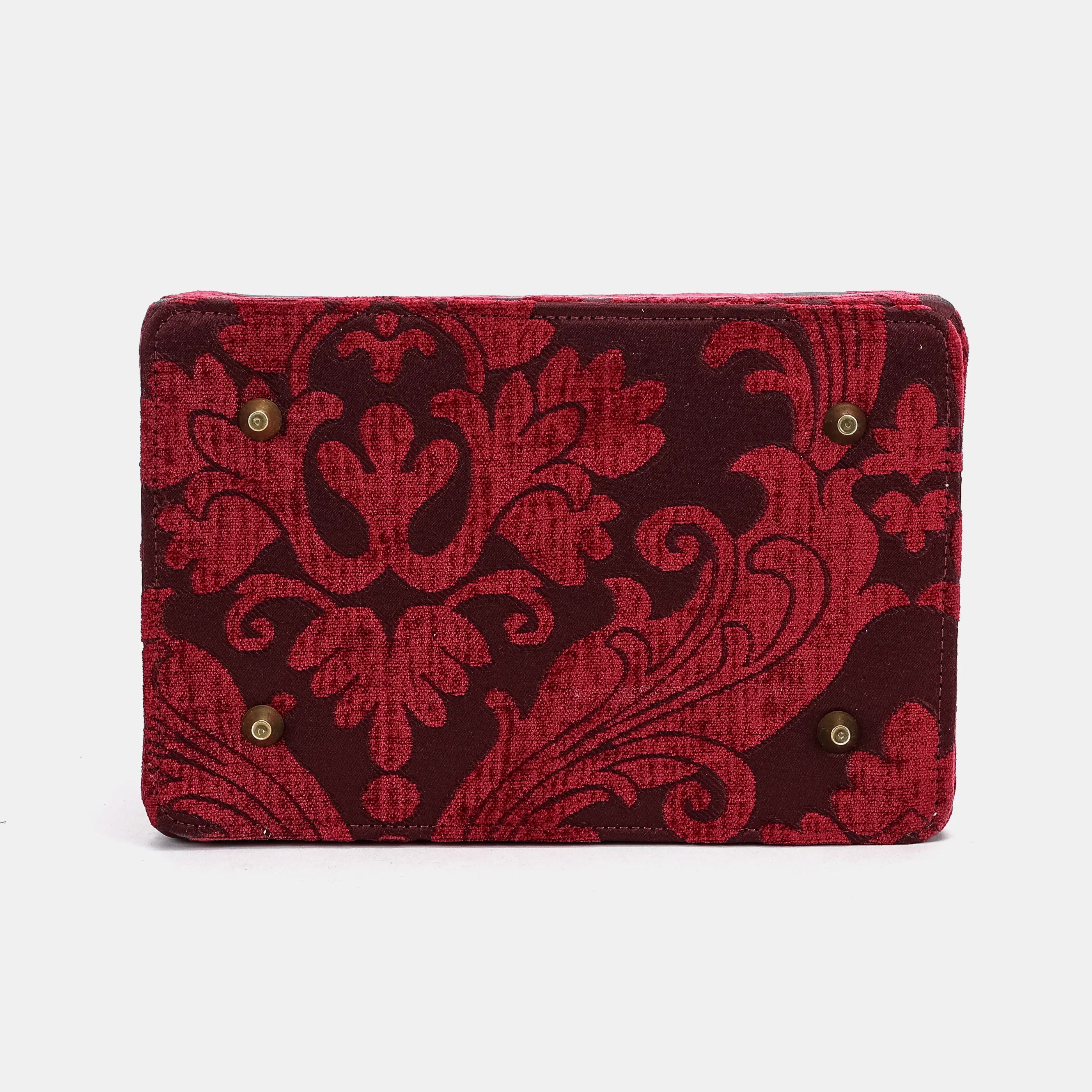 Queen Wine Vivienne Carpet Purse Gladstone Bag - Image 10
