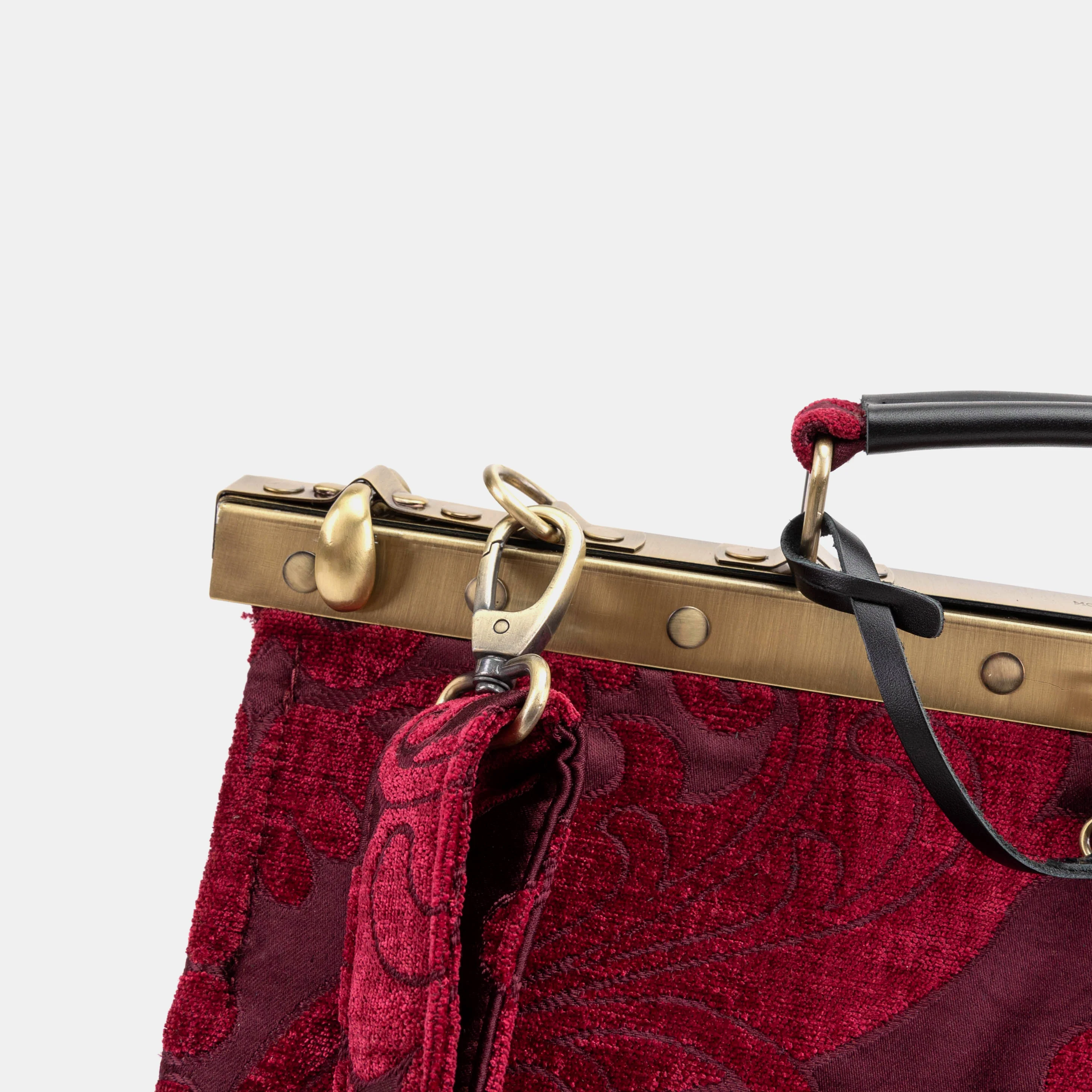 Queen Wine Celine Carpet Gladstone Bag - Image 7
