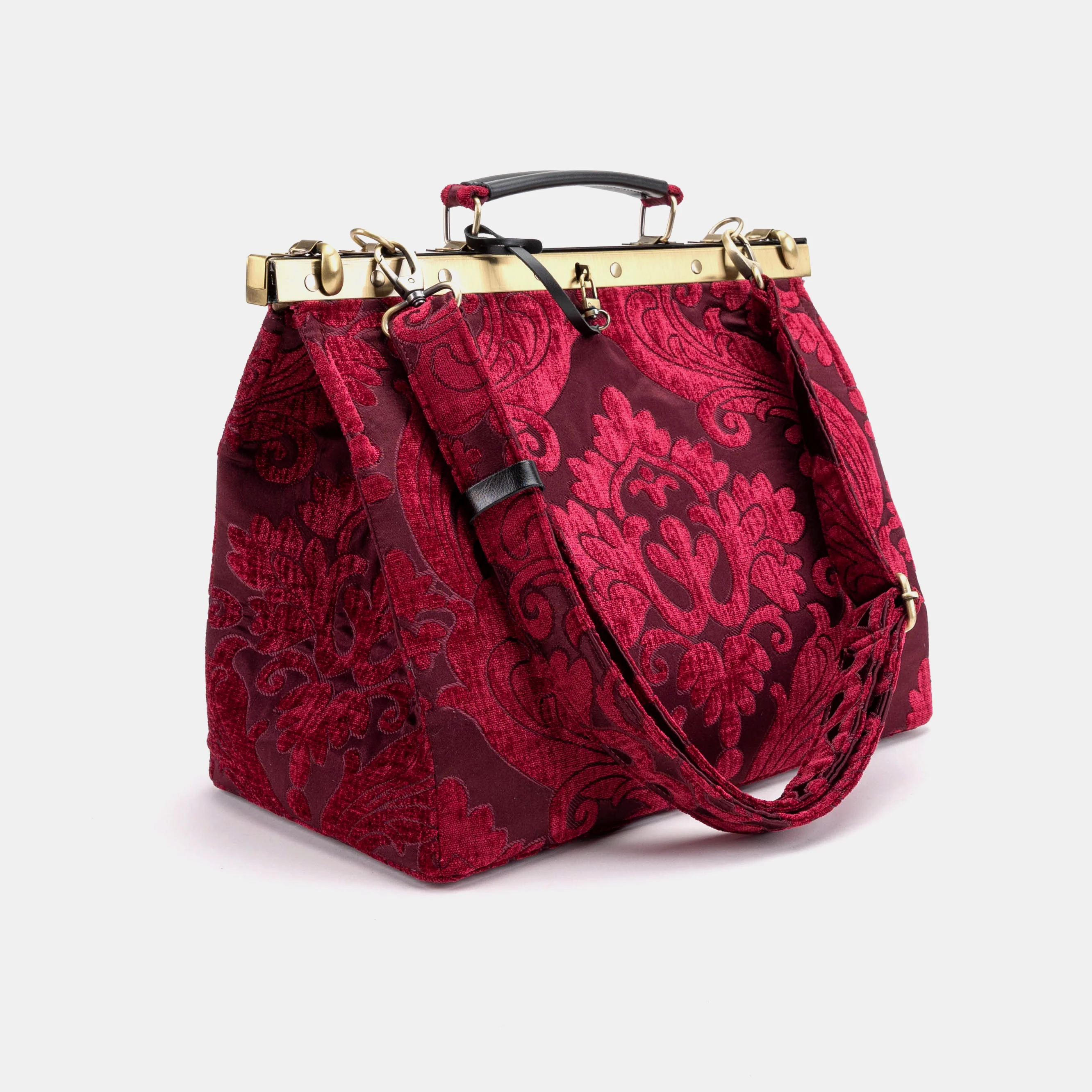 Queen Wine Celine Carpet Gladstone Bag - Image 9