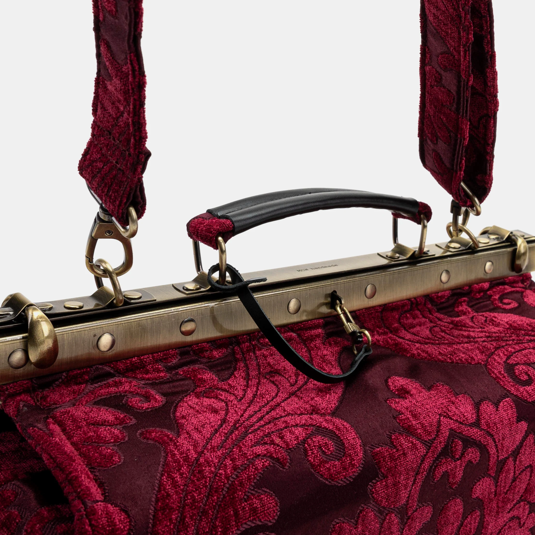 Queen Wine Genevieve Carpet Gladstone Bag - Image 4