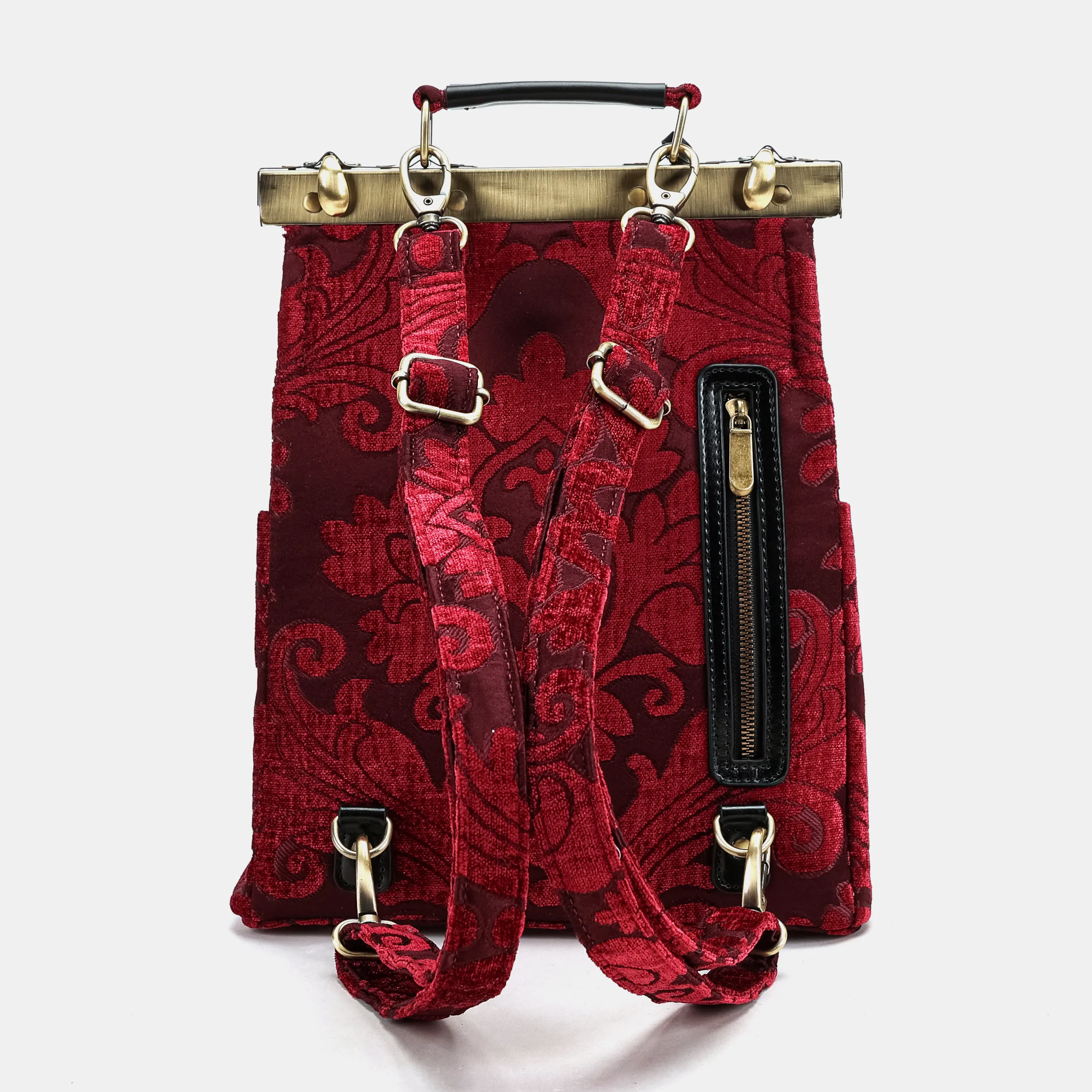 Queen Wine Helena Carpet Backpack Gladstone Bag - Image 5