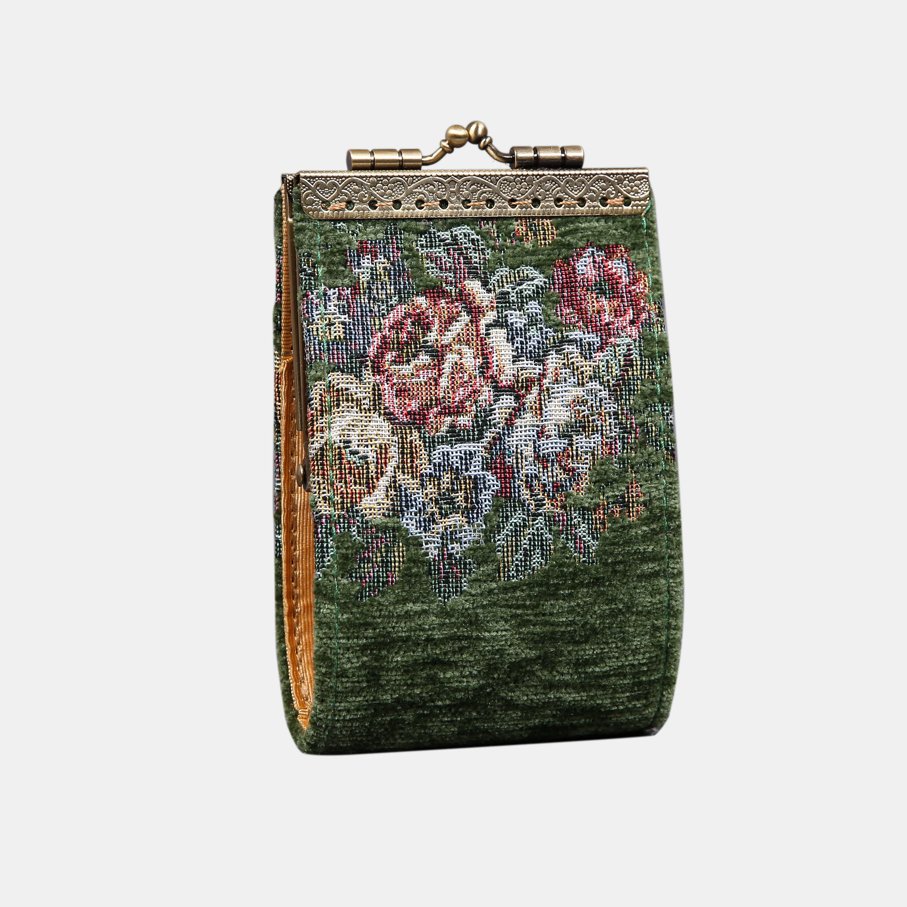 Rose Bouquet Green Card Wallet - Image 3