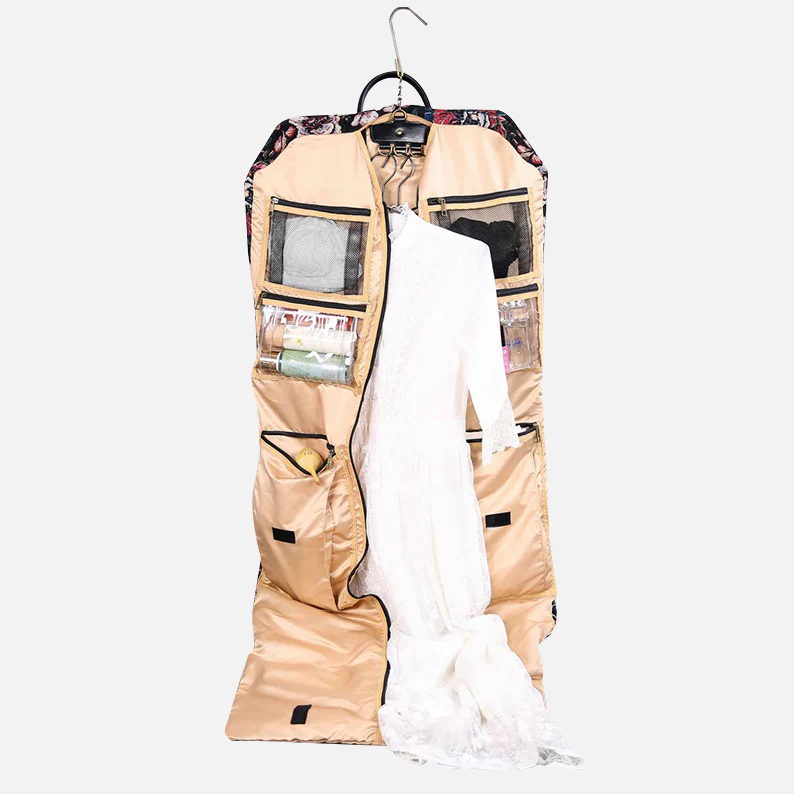 Rose Garden Black Carpet Garment Bag - Image 5
