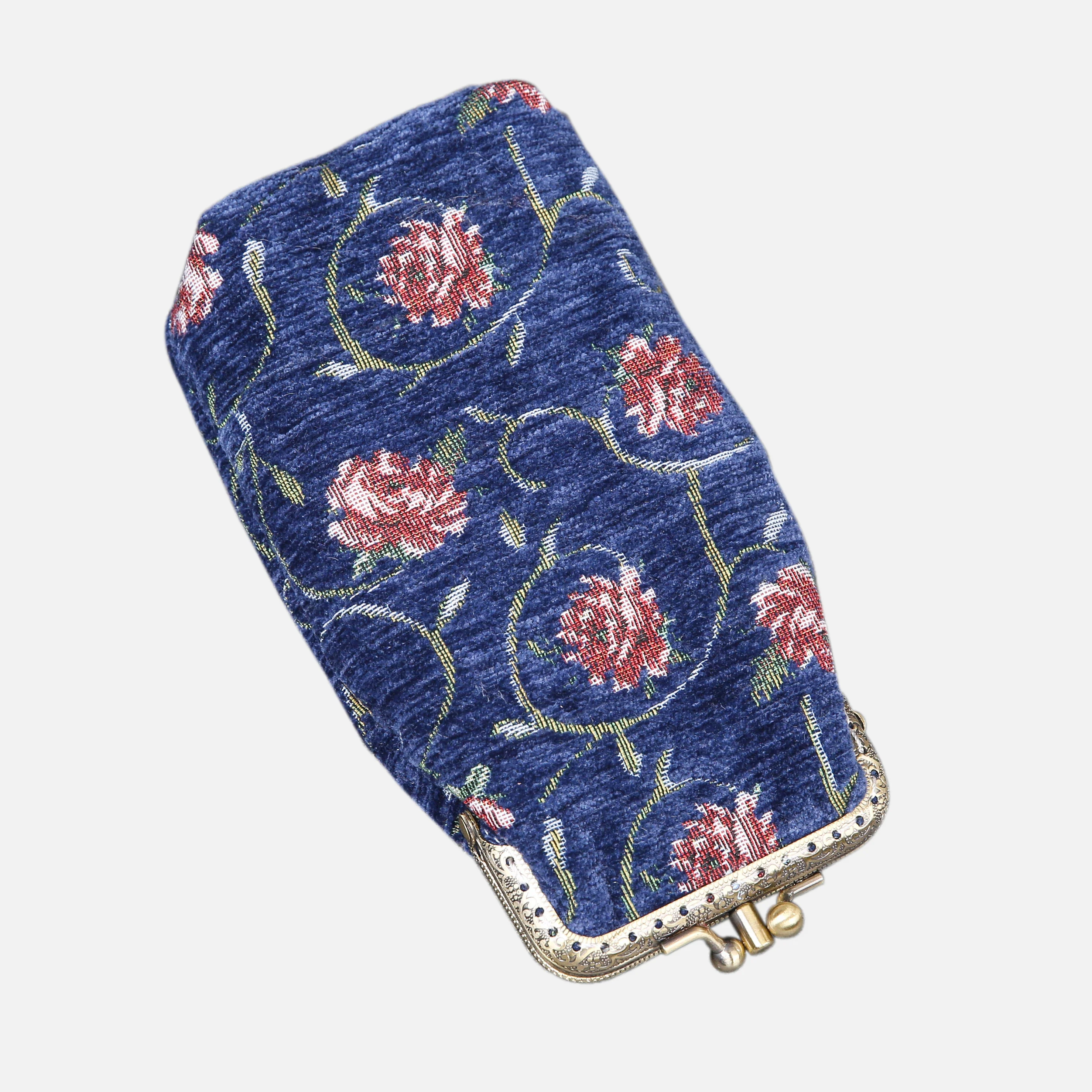 Rose Series Blue Eyeglasses Case - Image 6