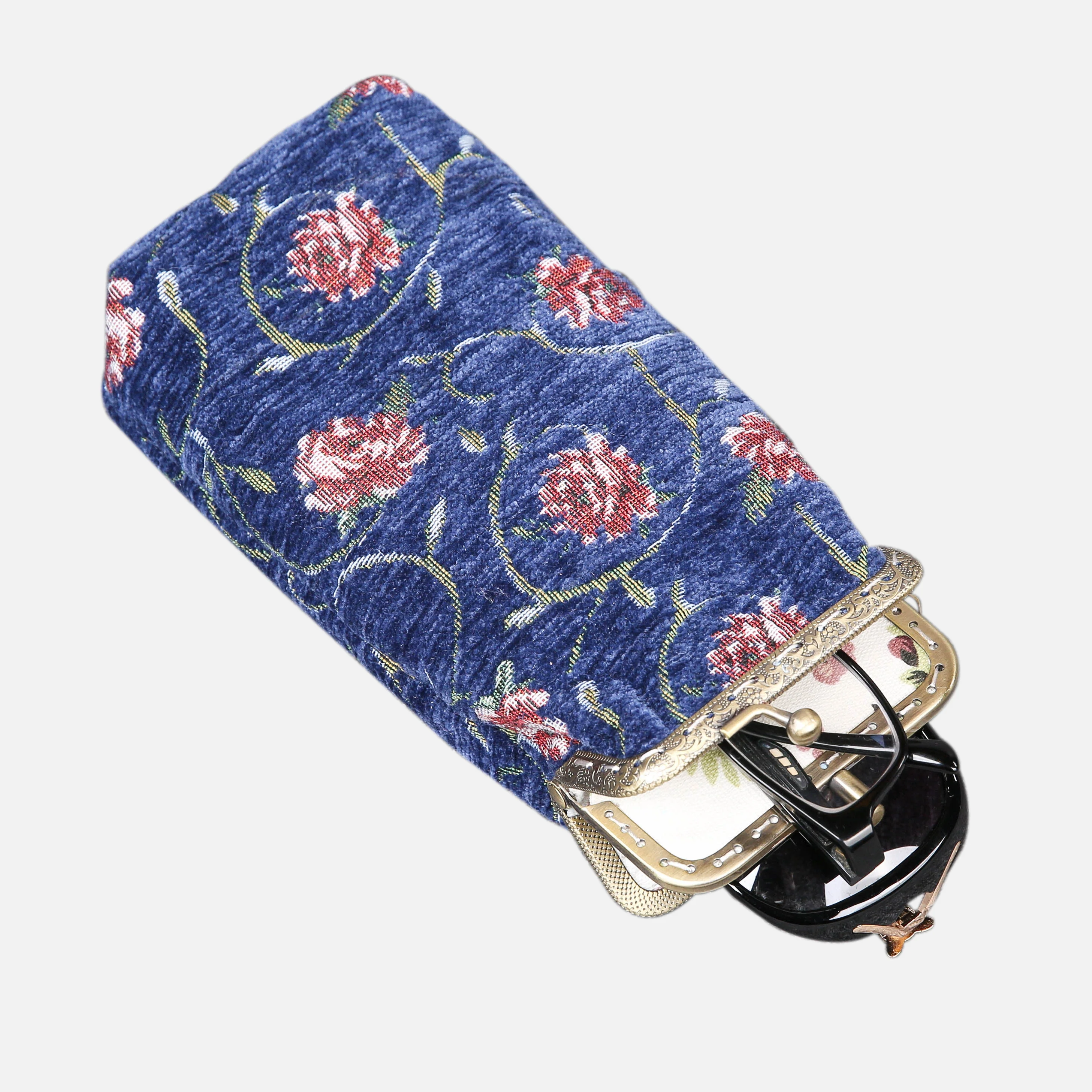 Rose Series Blue Eyeglasses Case - Image 7