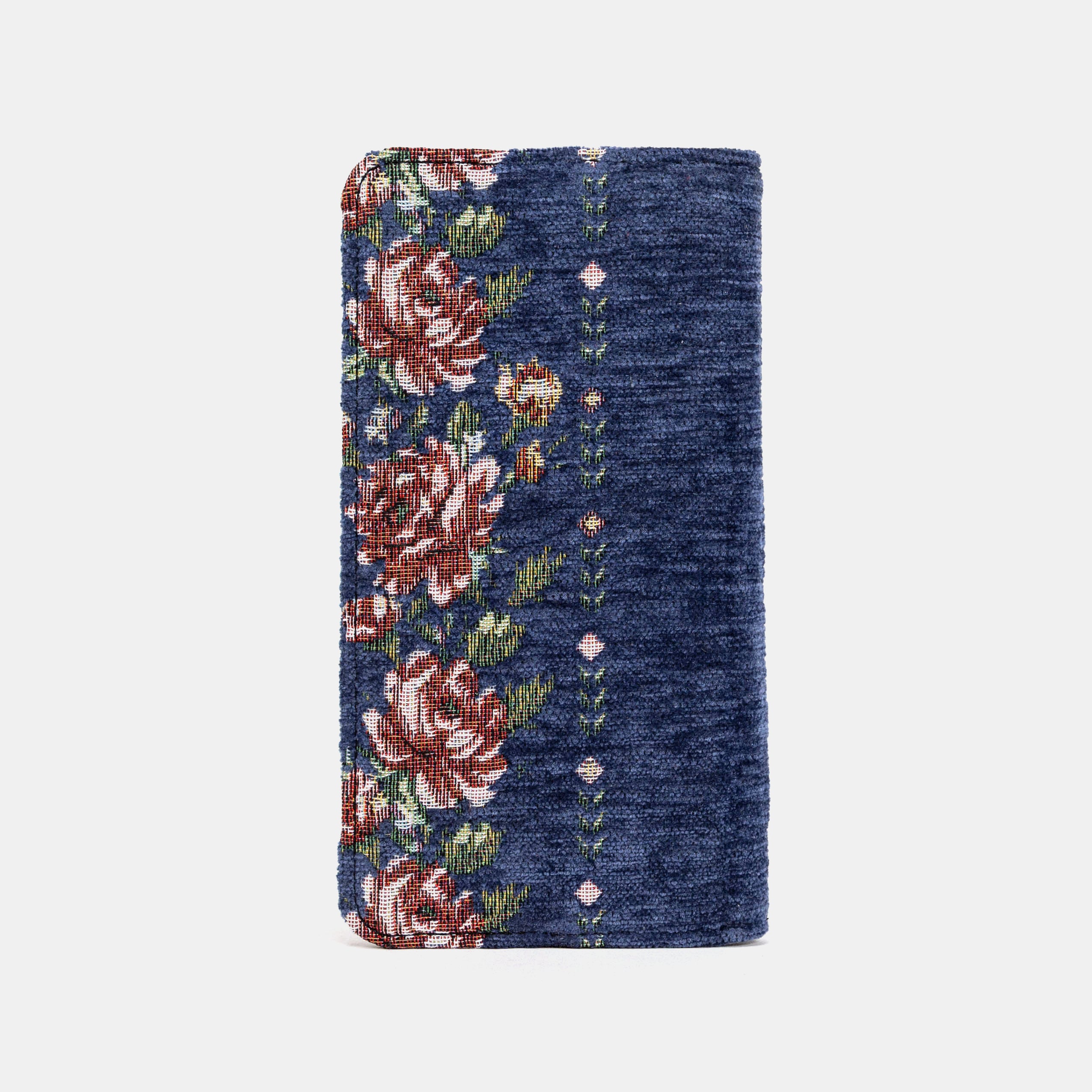 Rose Trail Blue Checkbook Cover - Image 6