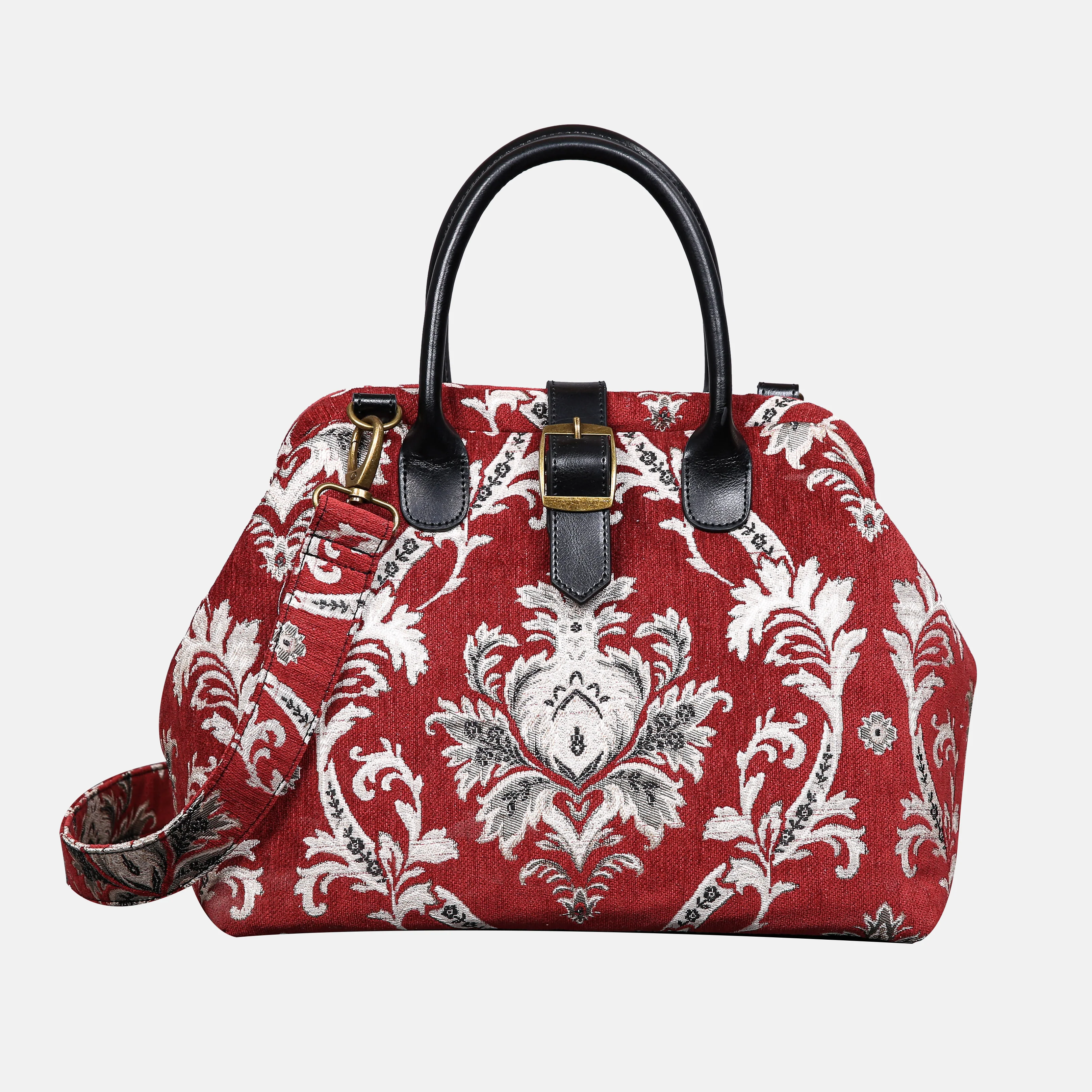 Scalamandre Elizabeth Red Carpet Handbag Purse
