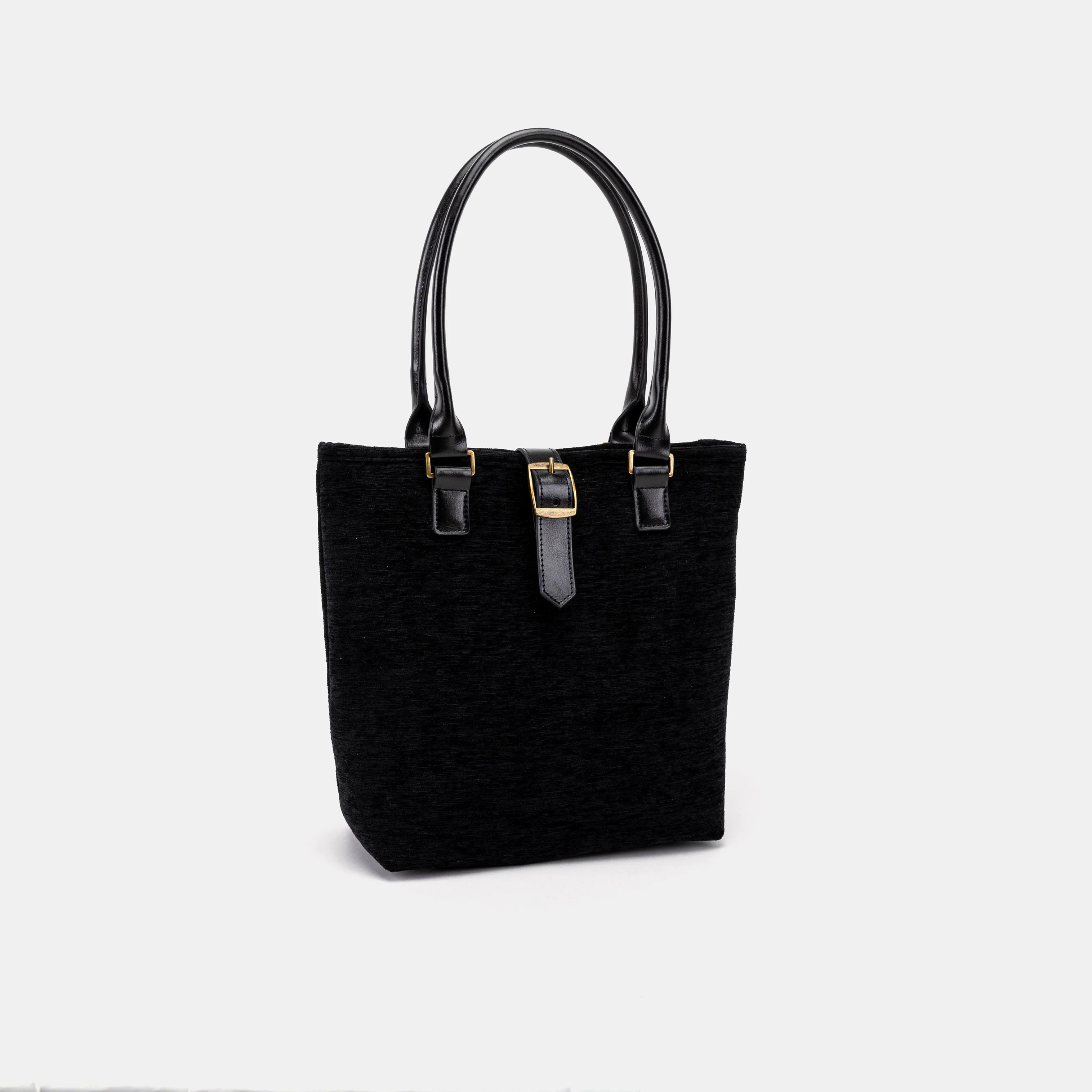 Solid Black Everyday Tote - Image 2