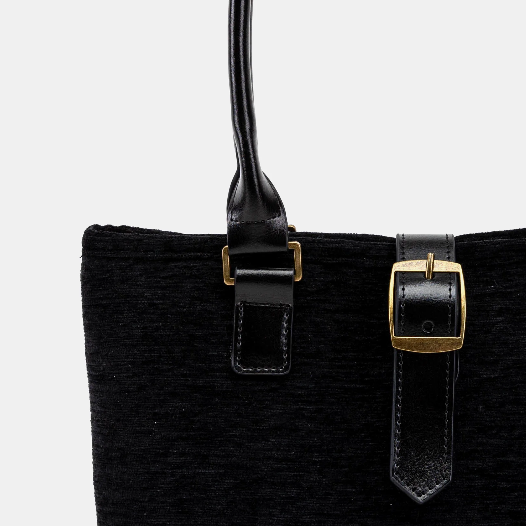Solid Black Everyday Tote - Image 3