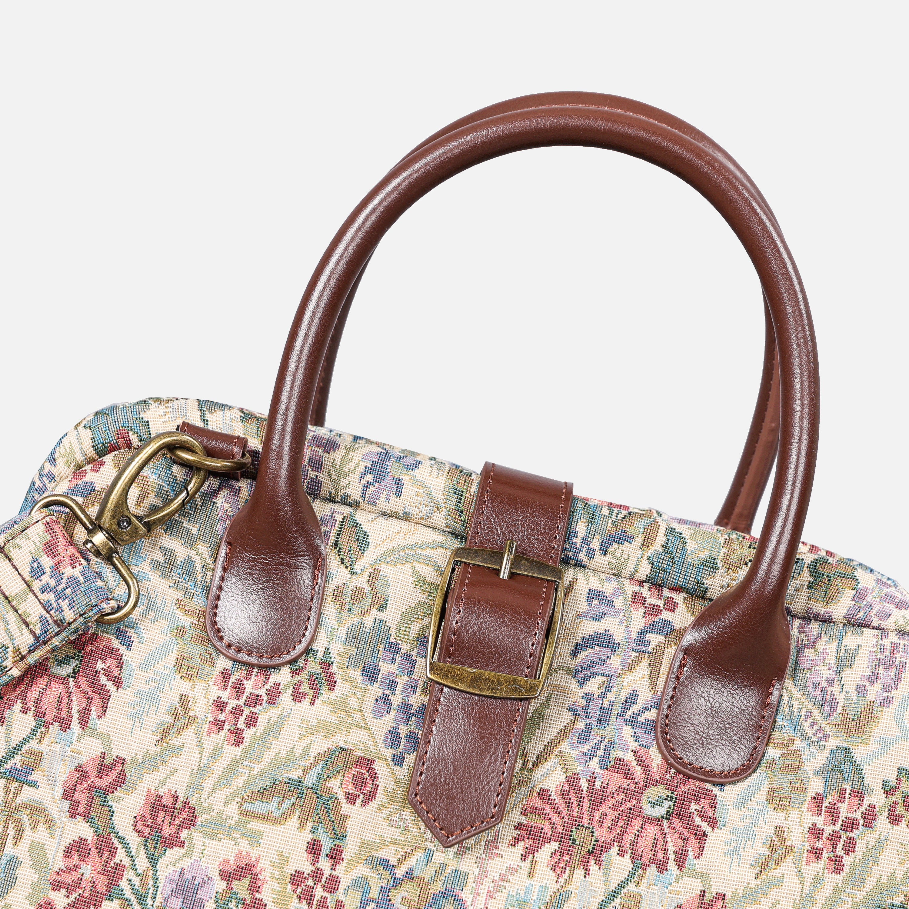Spring Valley Mint Carpet Handbag Purse - Image 3